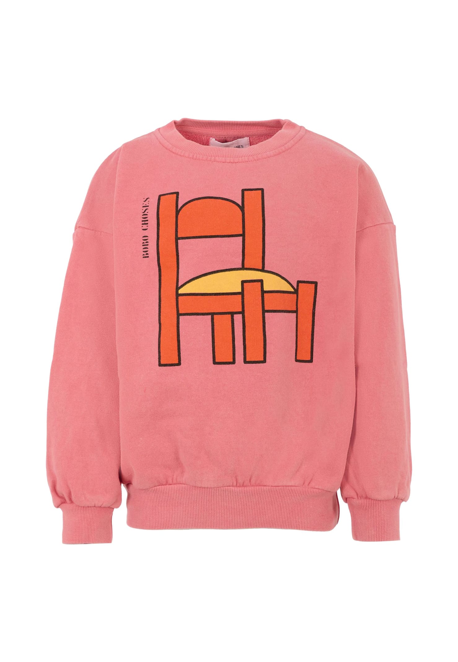Bobo Choses Graphic-print Sweatshirt In Pink