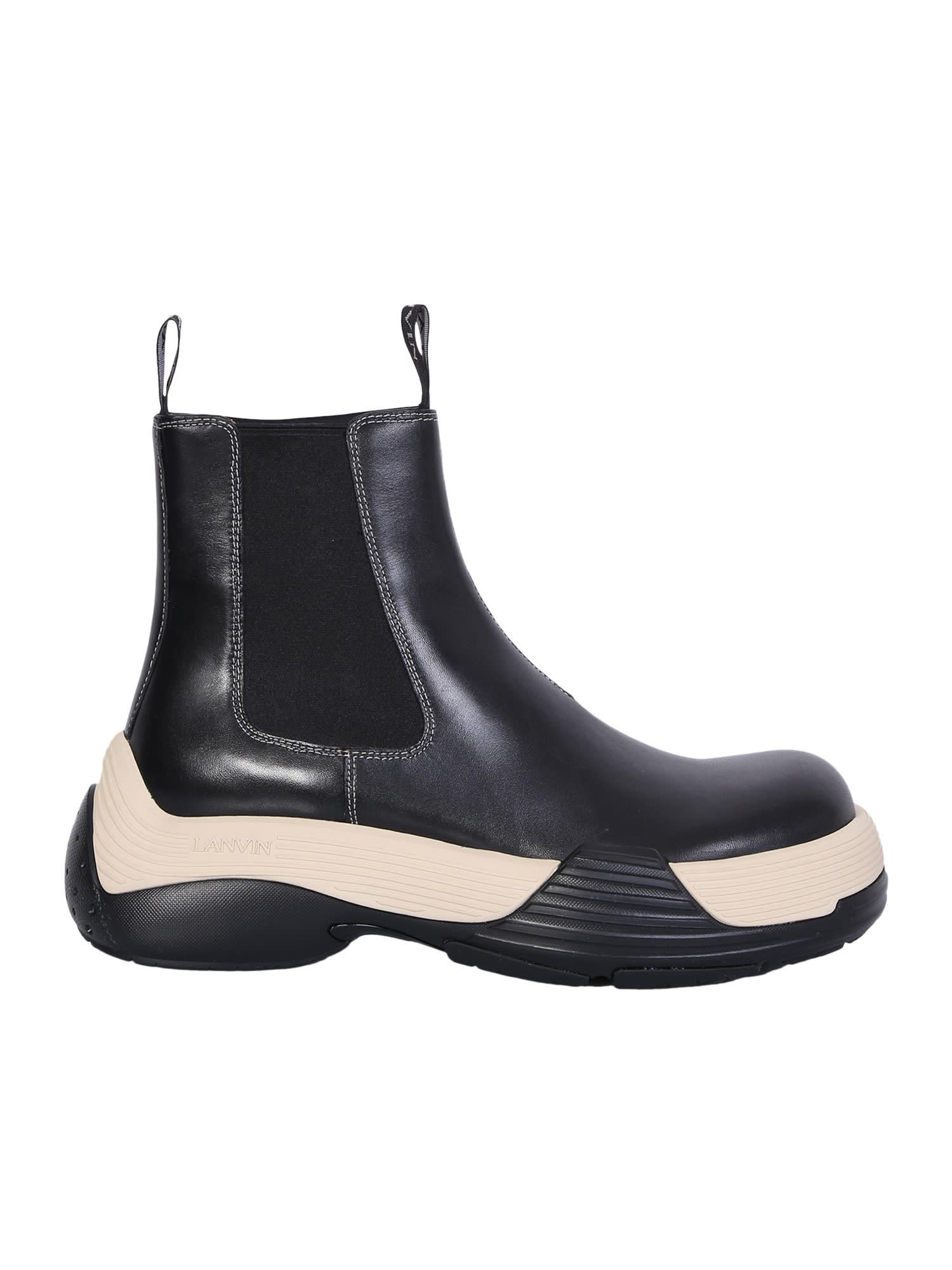 Shop Lanvin Flash X Bold Boots In Black