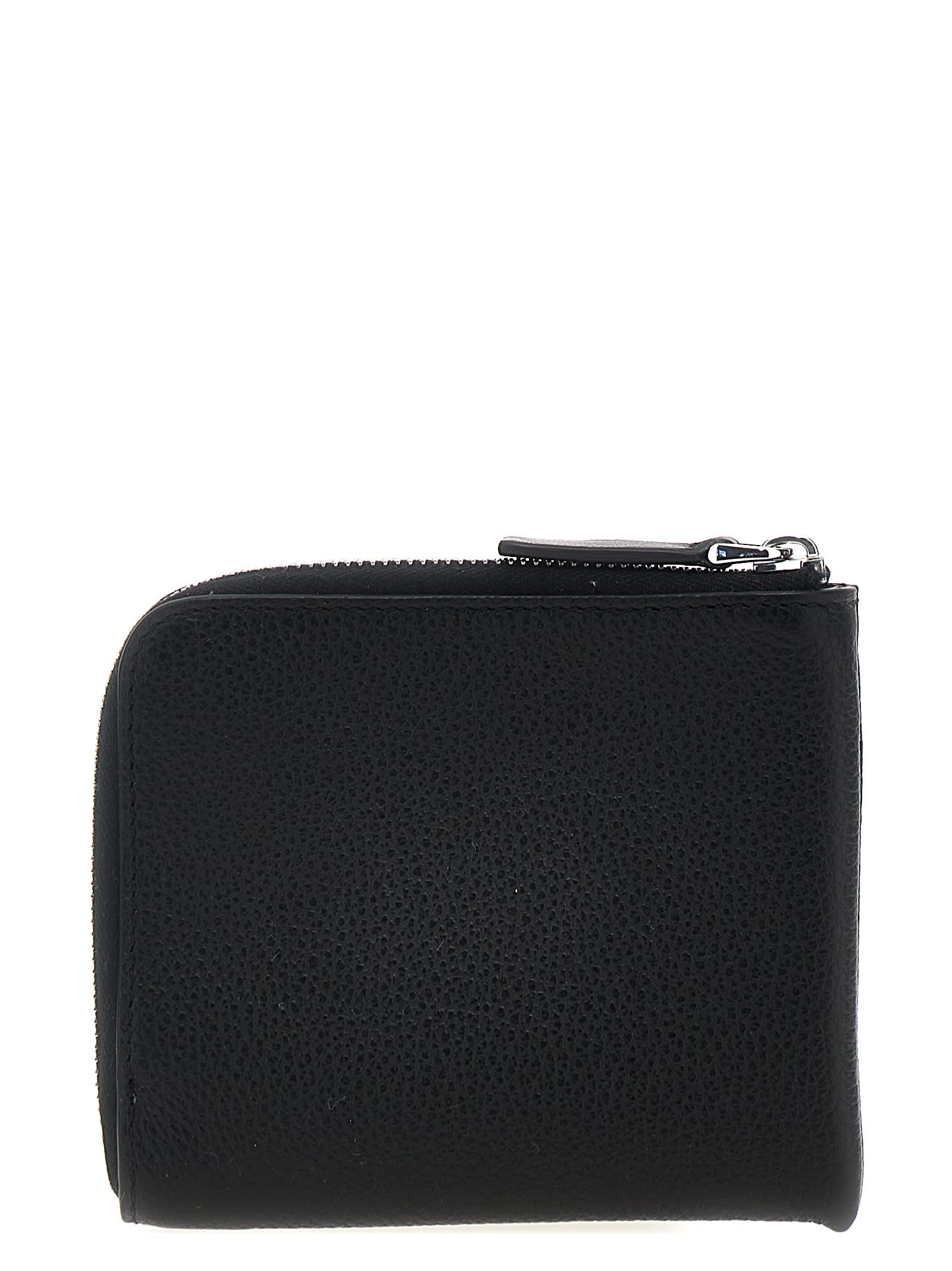 Shop Marni Logo Wallet In Black