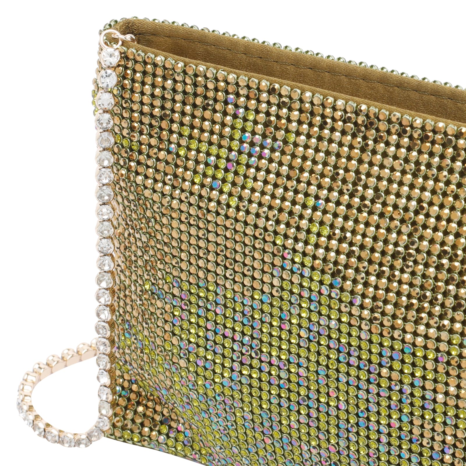 Benedetta Bruzziches Your Best Friend La Petite Pochette Bag In Green