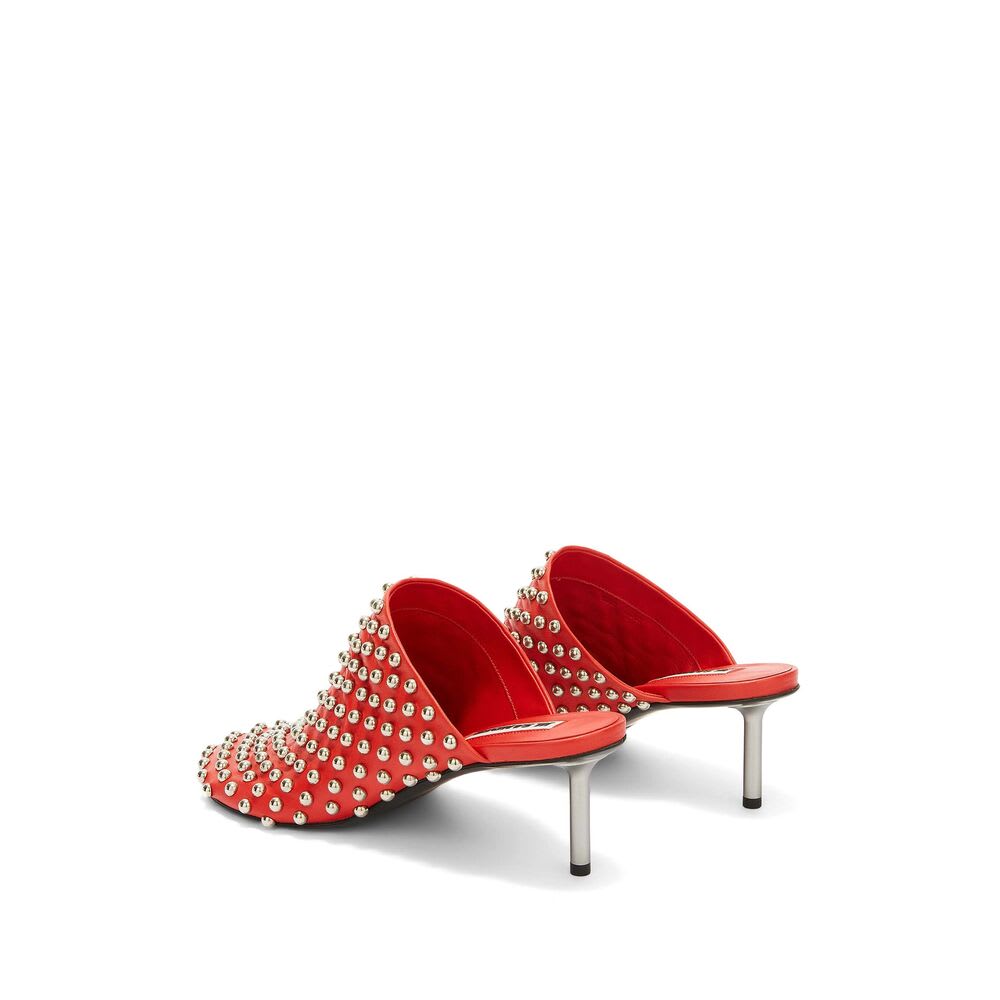 Jil Sander Studded Mules In Multi