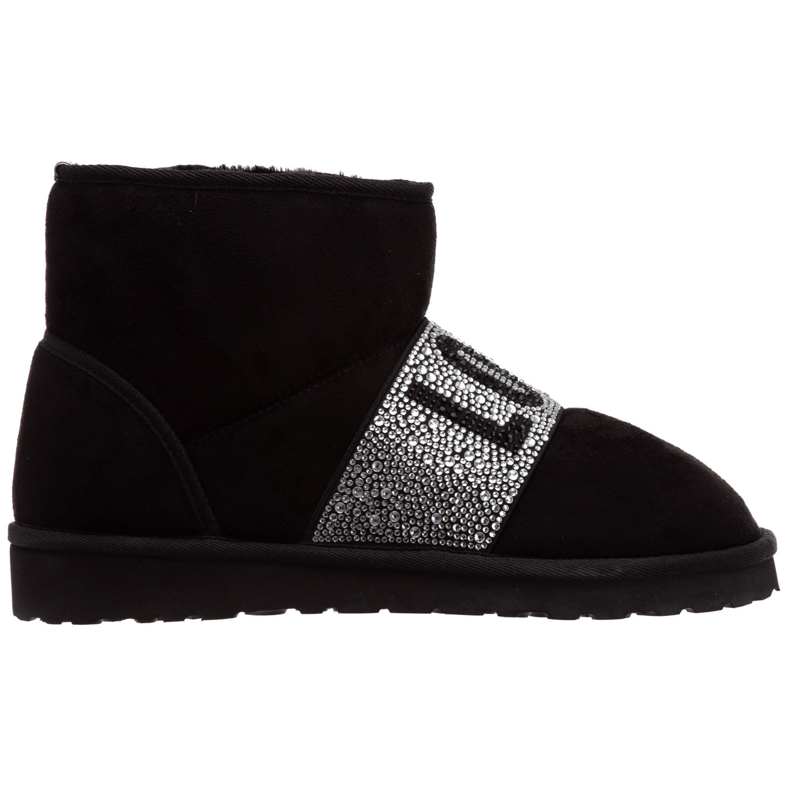 Buy Love Moschino Pure Star Ankle Boots online, shop Love Moschino shoes with free shipping