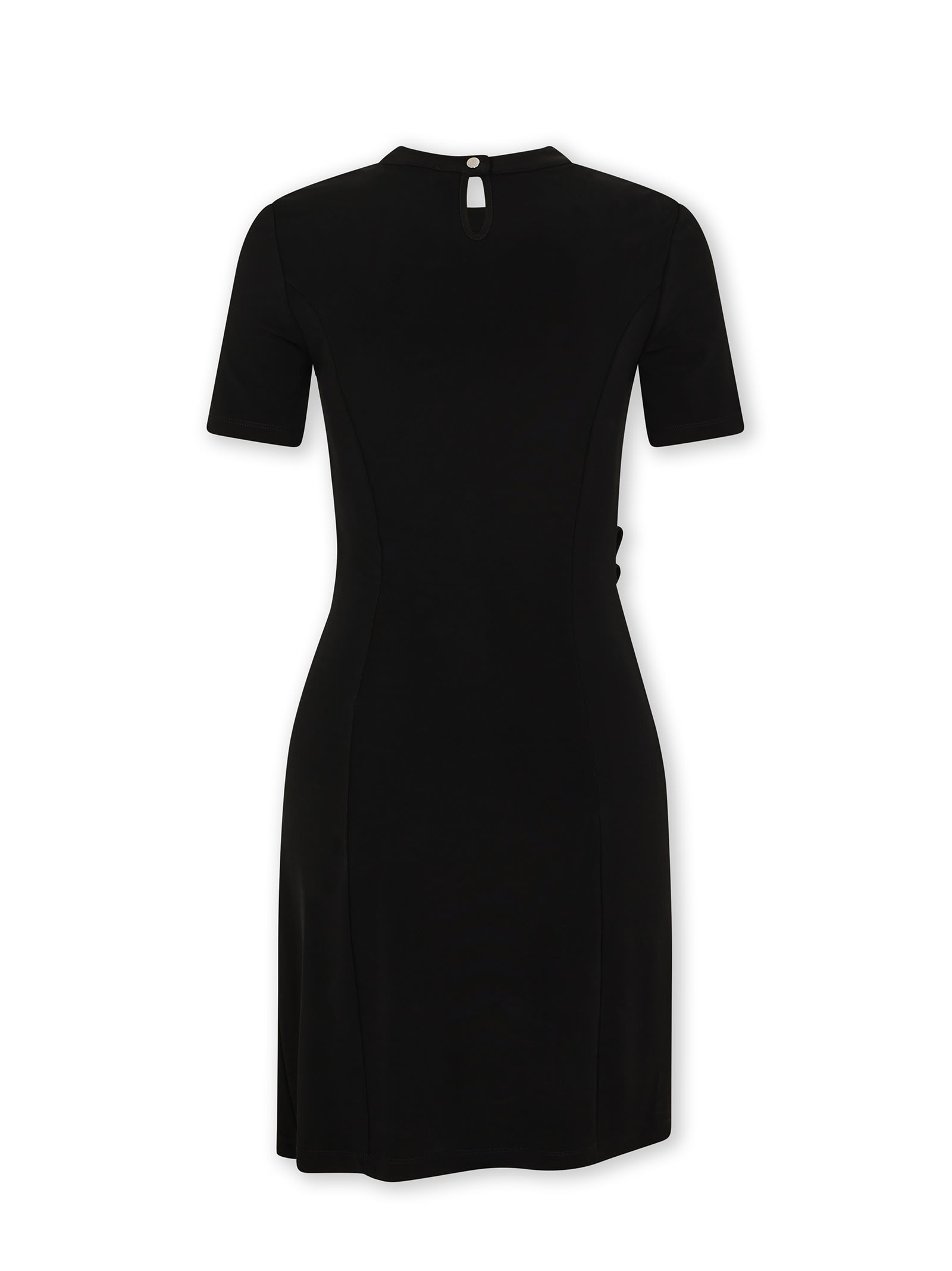 Shop Rabanne Mini Dress In Black