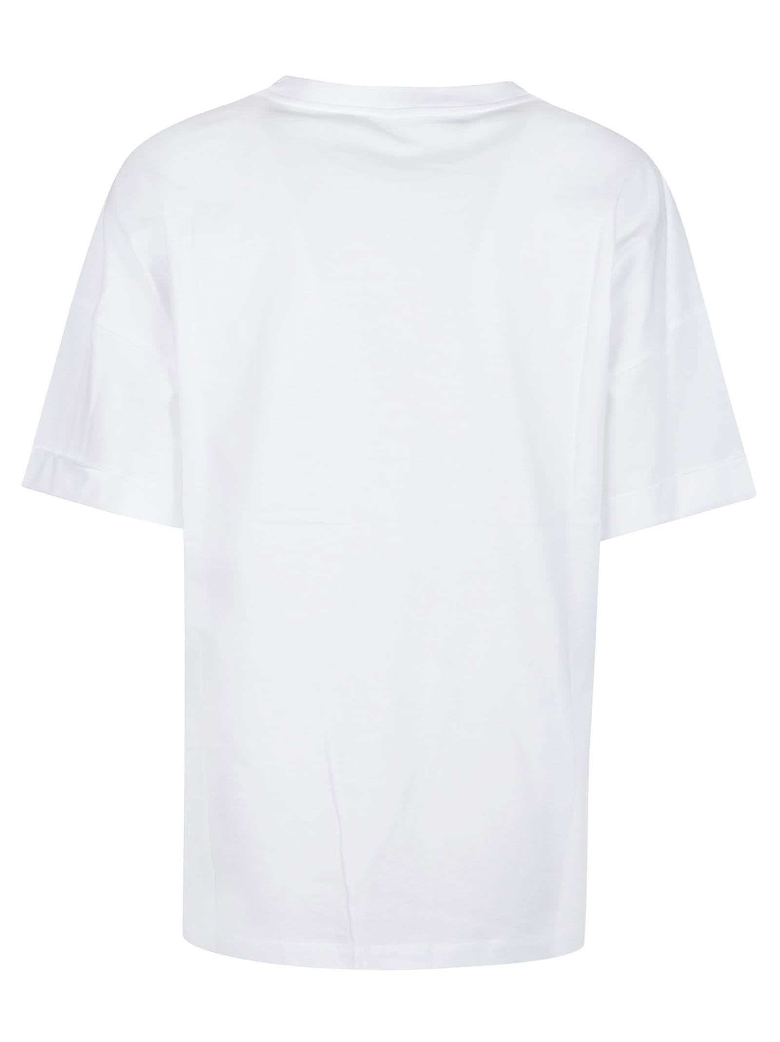 Shop Federica Tosi Cut Out T-shirt In Bianco