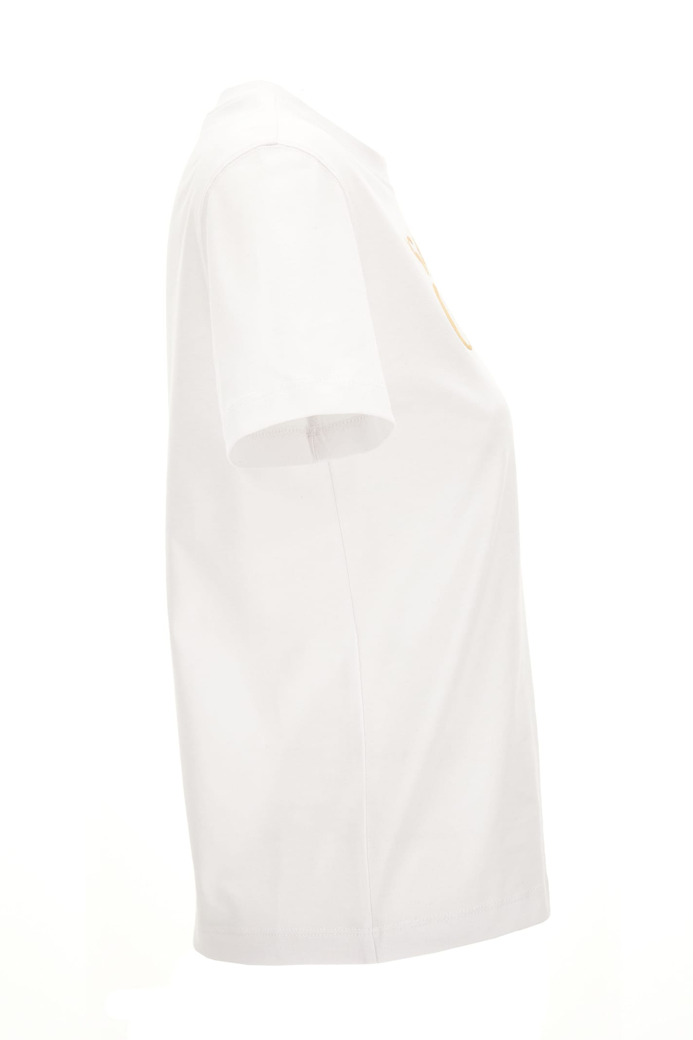 Shop Versace Jeans Couture T-shirt In White