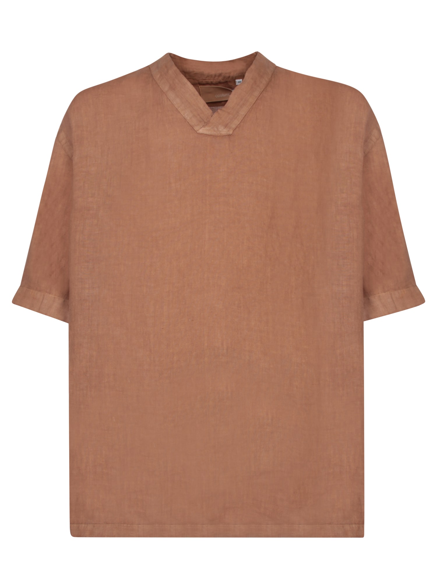Sand V-neck Shirt
