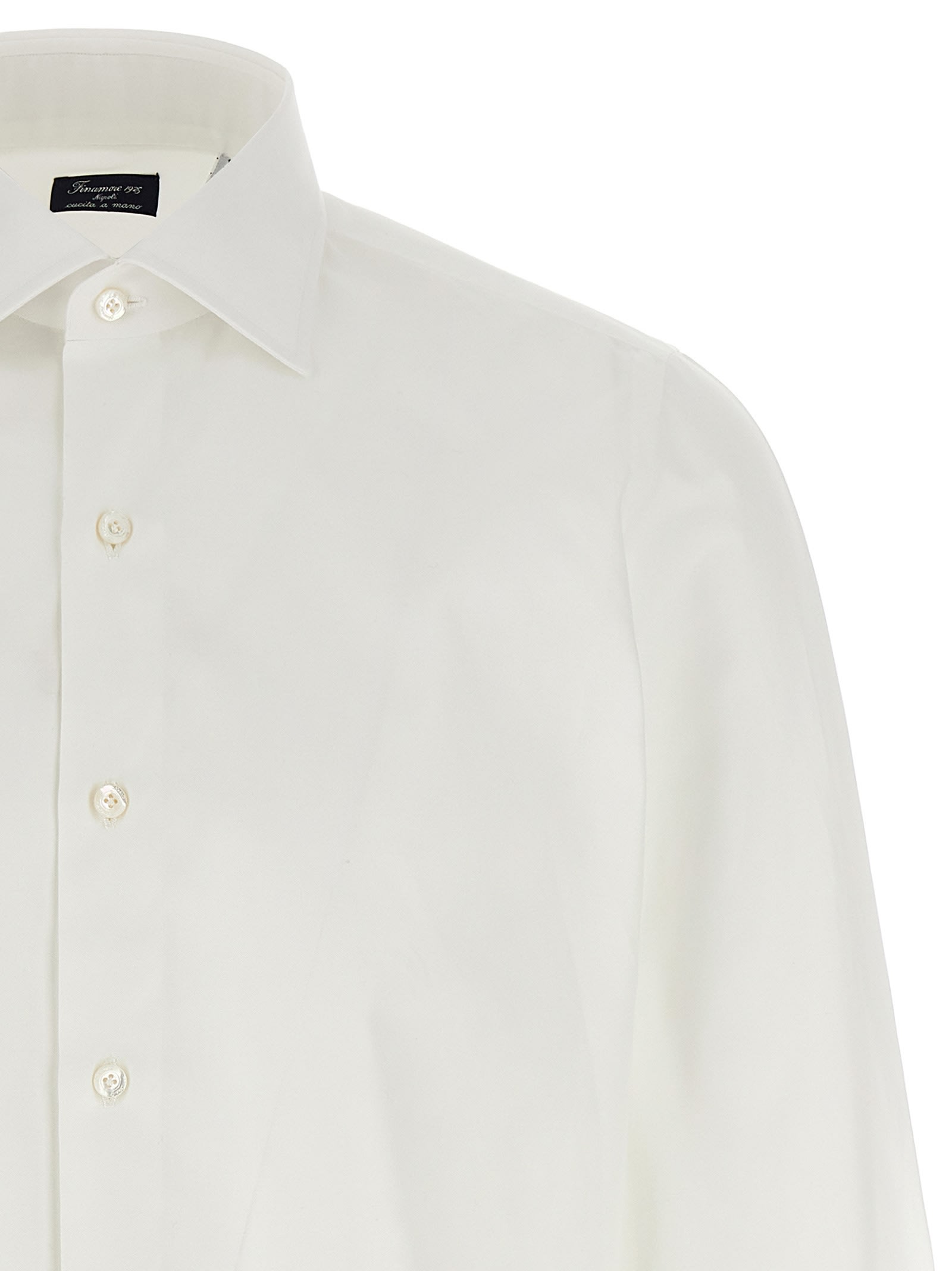 Finamore 1925 Napoli Shirt Shirt And Blouse Multicolor In White