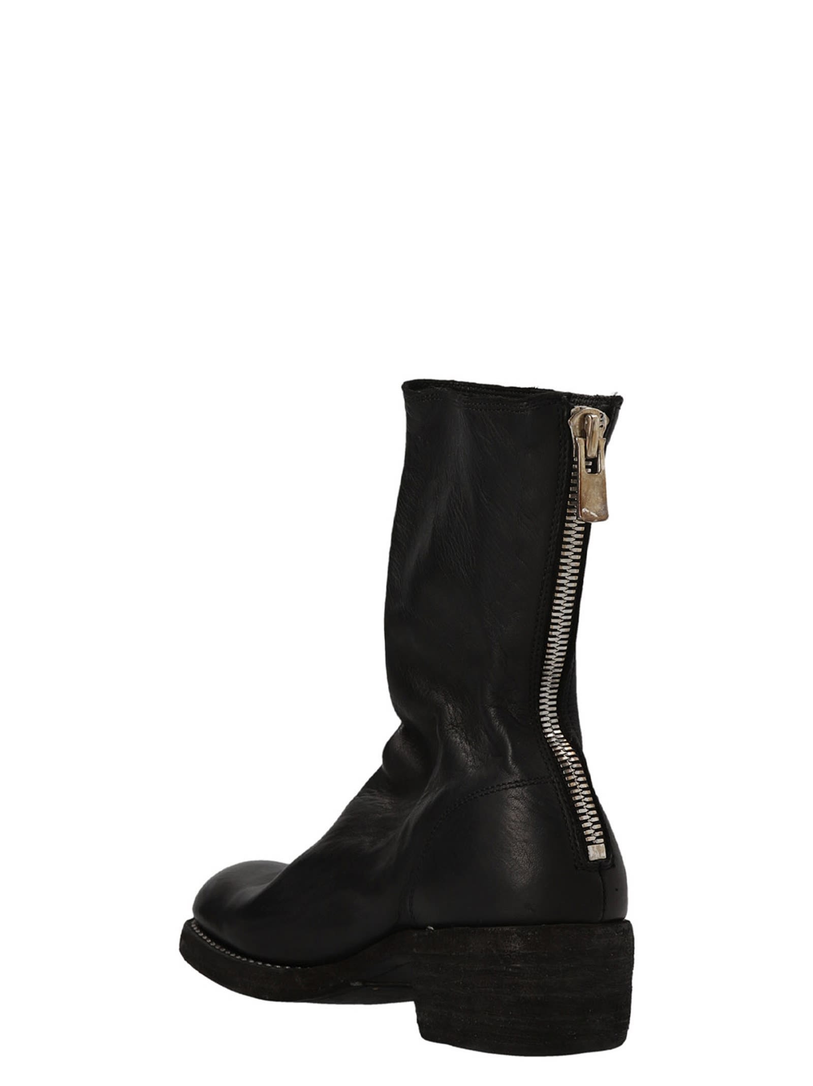 Shop Guidi 788zx Ankle Boots In Black