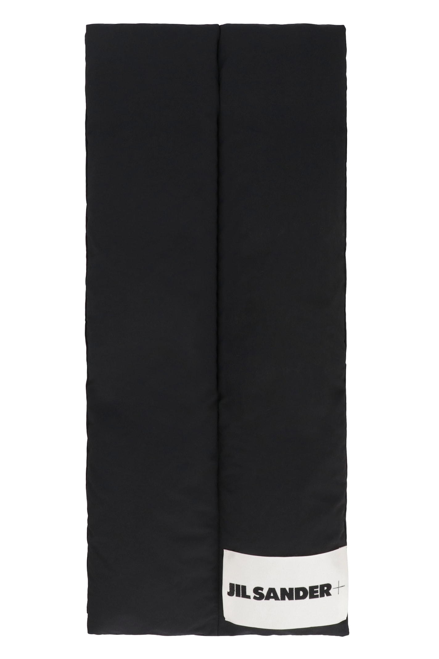 Shop Jil Sander Padded Scarf In Black