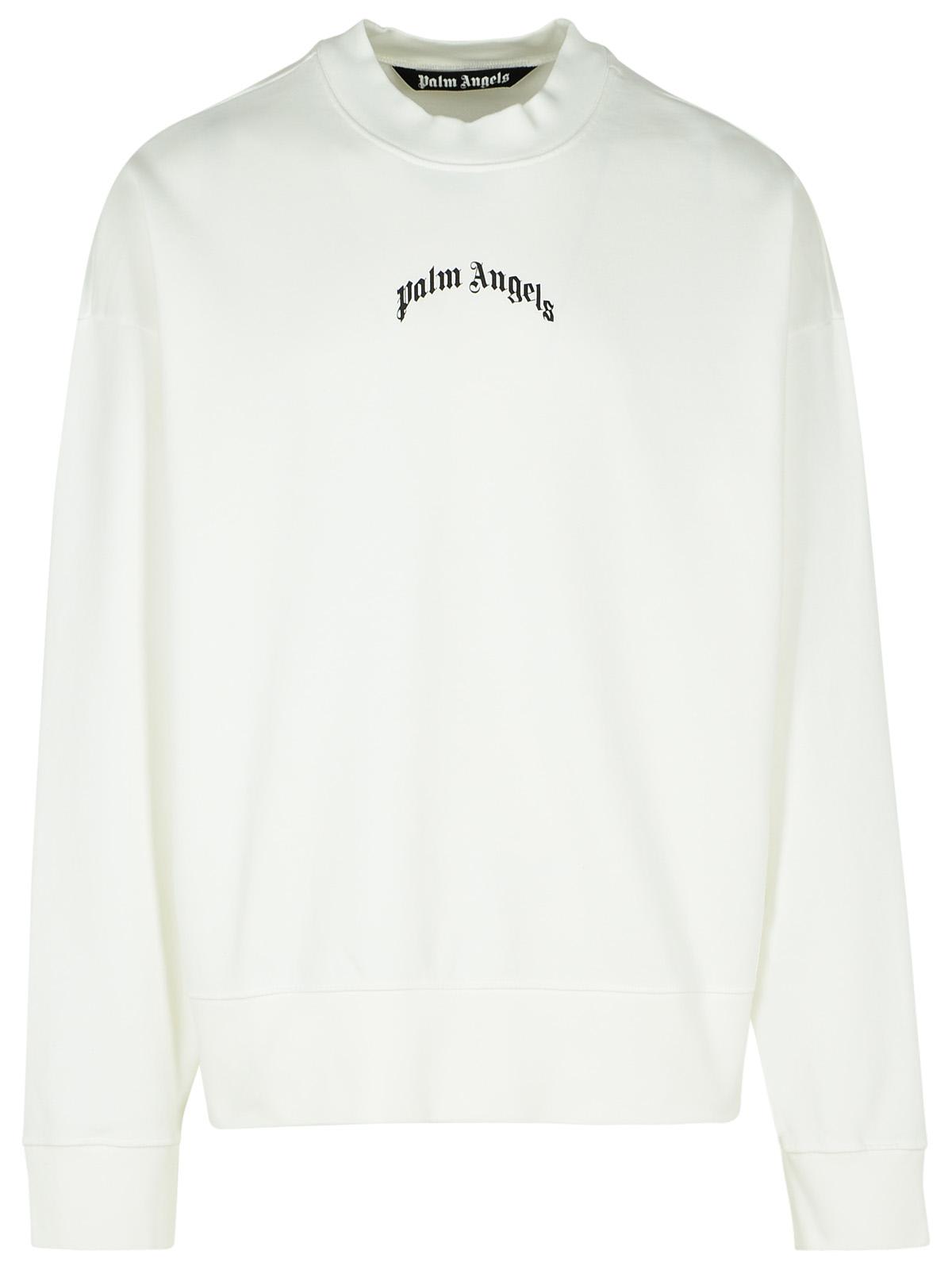 White Cotton Sweatshirt