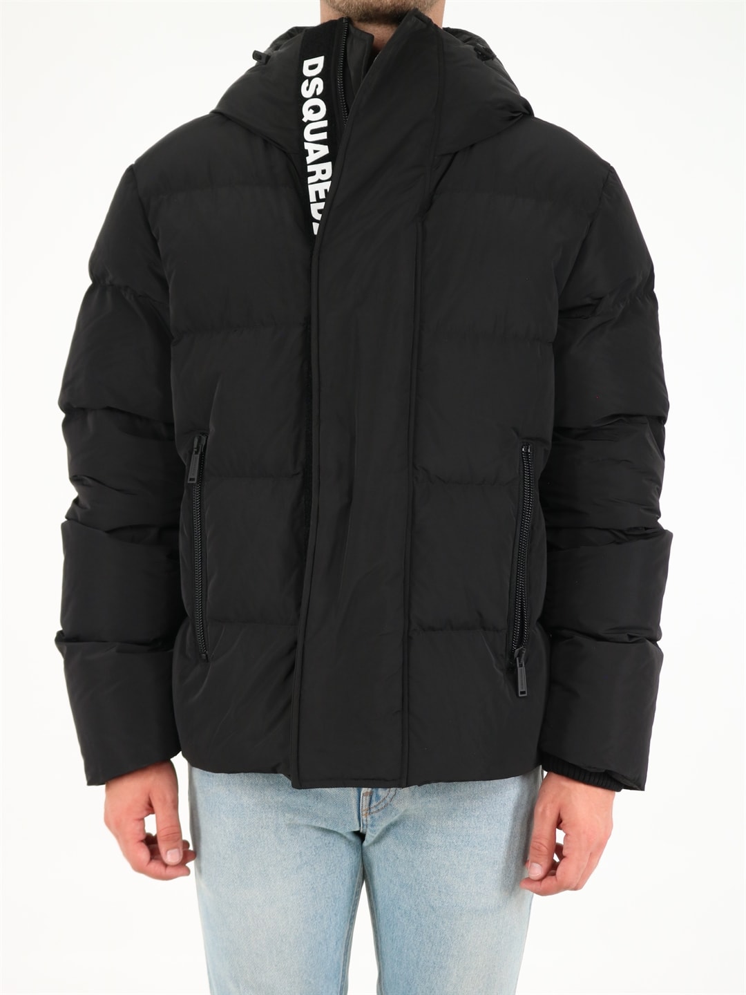 Dsquared2 Black Padded Down Jacket
