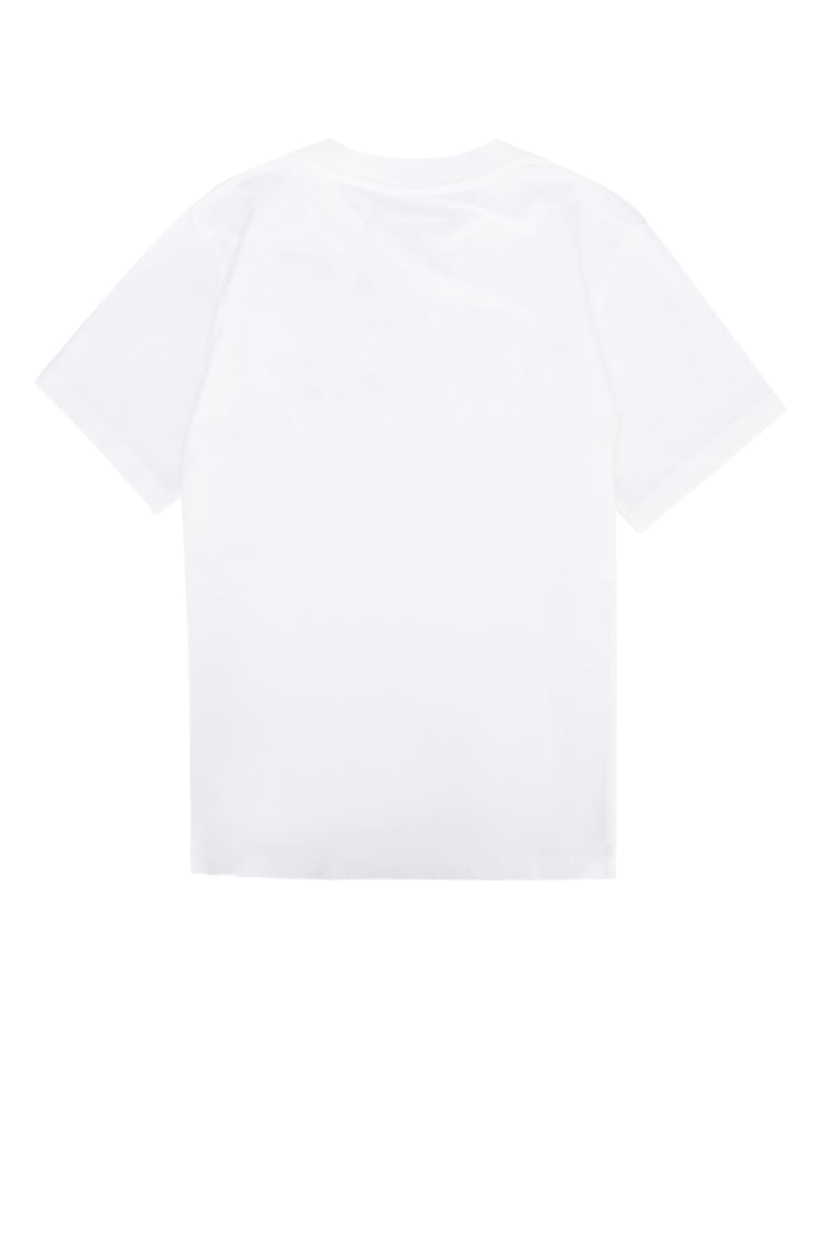 Mm6 Maison Margiela Kids' T-shirt In White