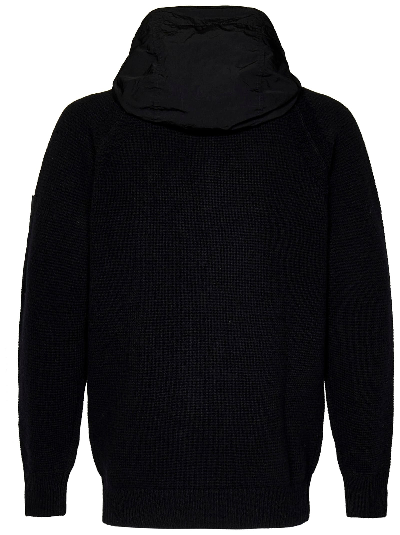 Shop C.p. Company Sweater In Black