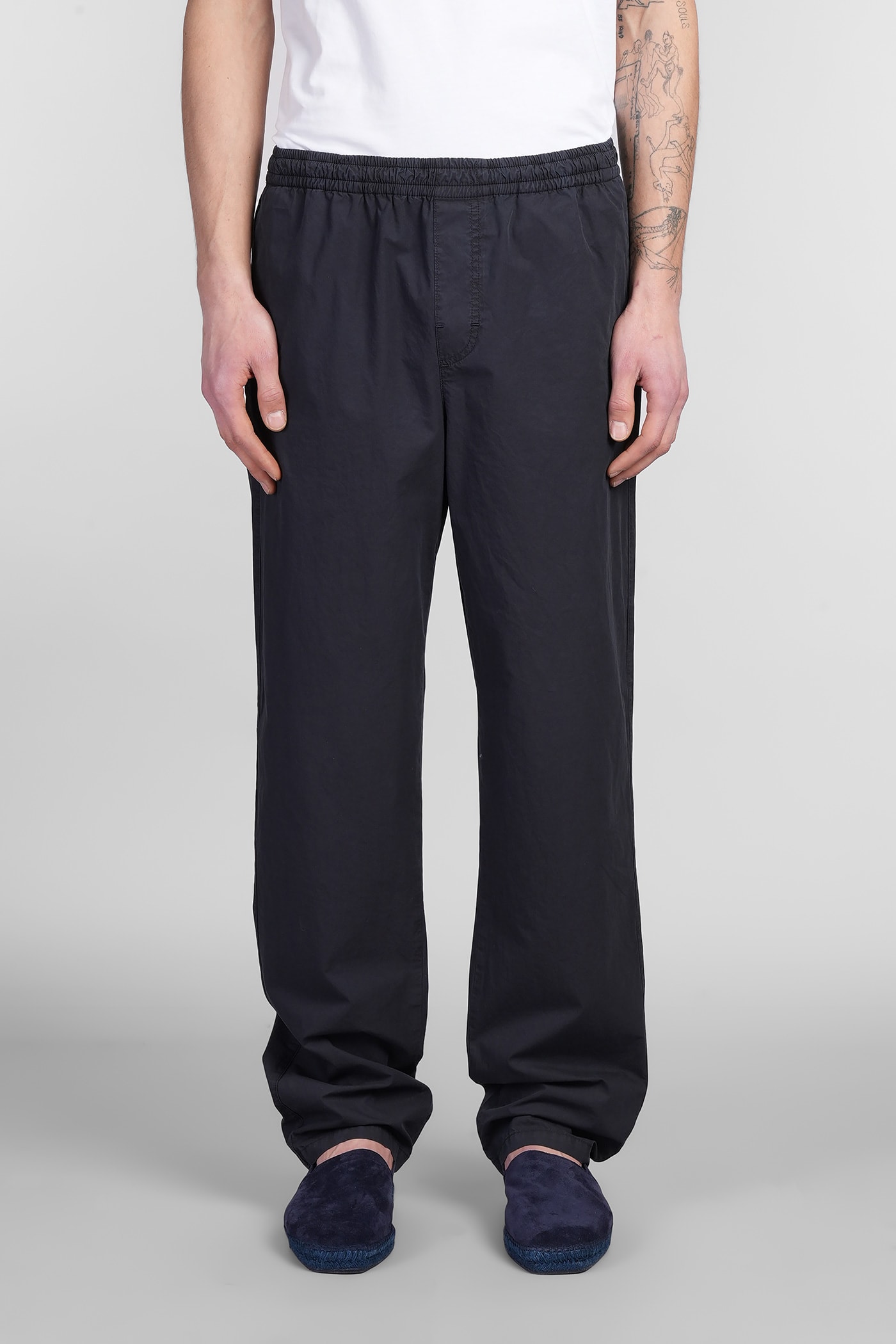 Ventura Pants In Blue Cotton