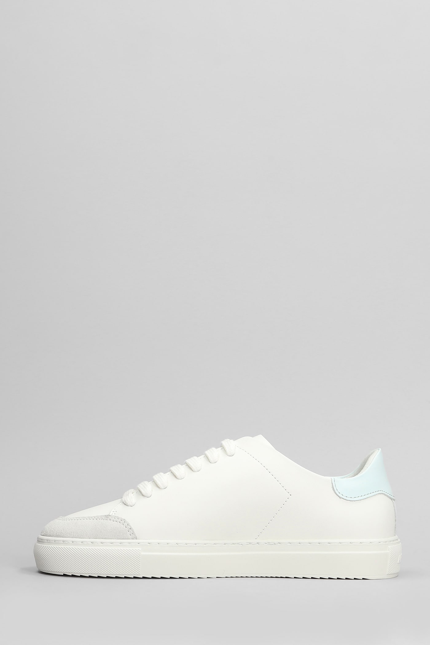 Axel Arigato Clean 90 Sneakers In White Suede And Leather In White