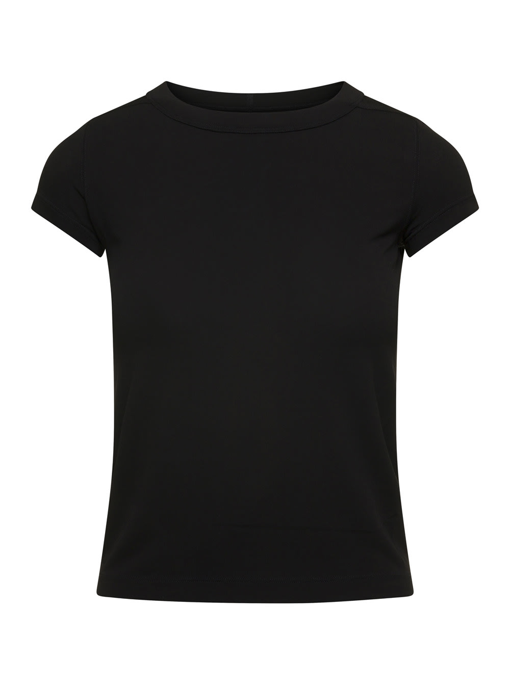 Shop Rick Owens Cropped Level T In Black