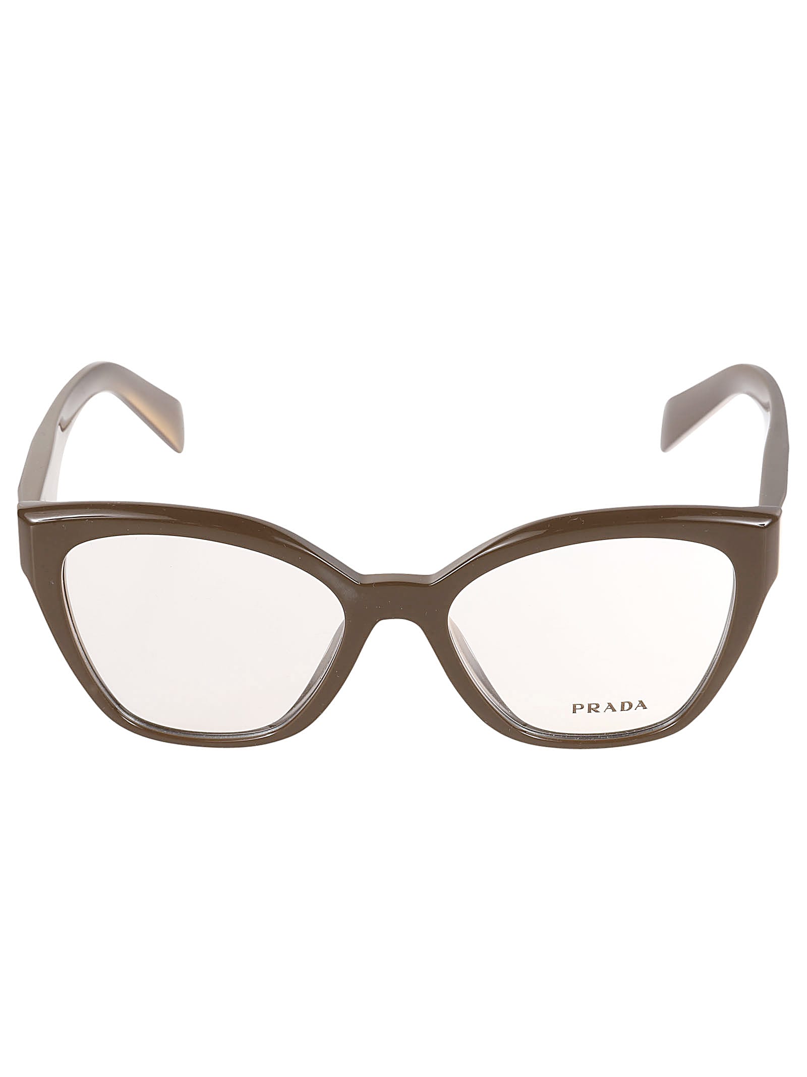 Logo Sided Cat Eye Glasses