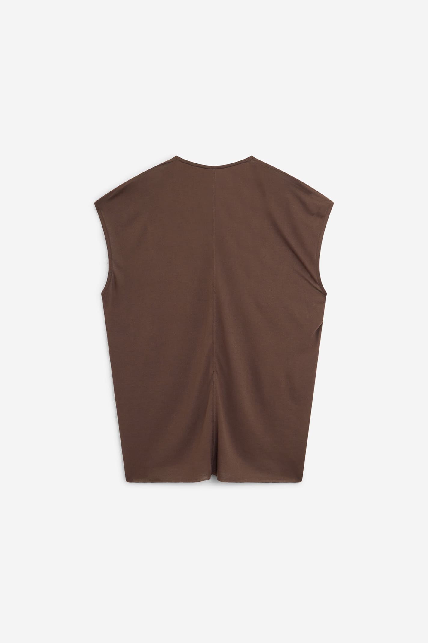 Rick Owens Dylan Topwear In Brown
