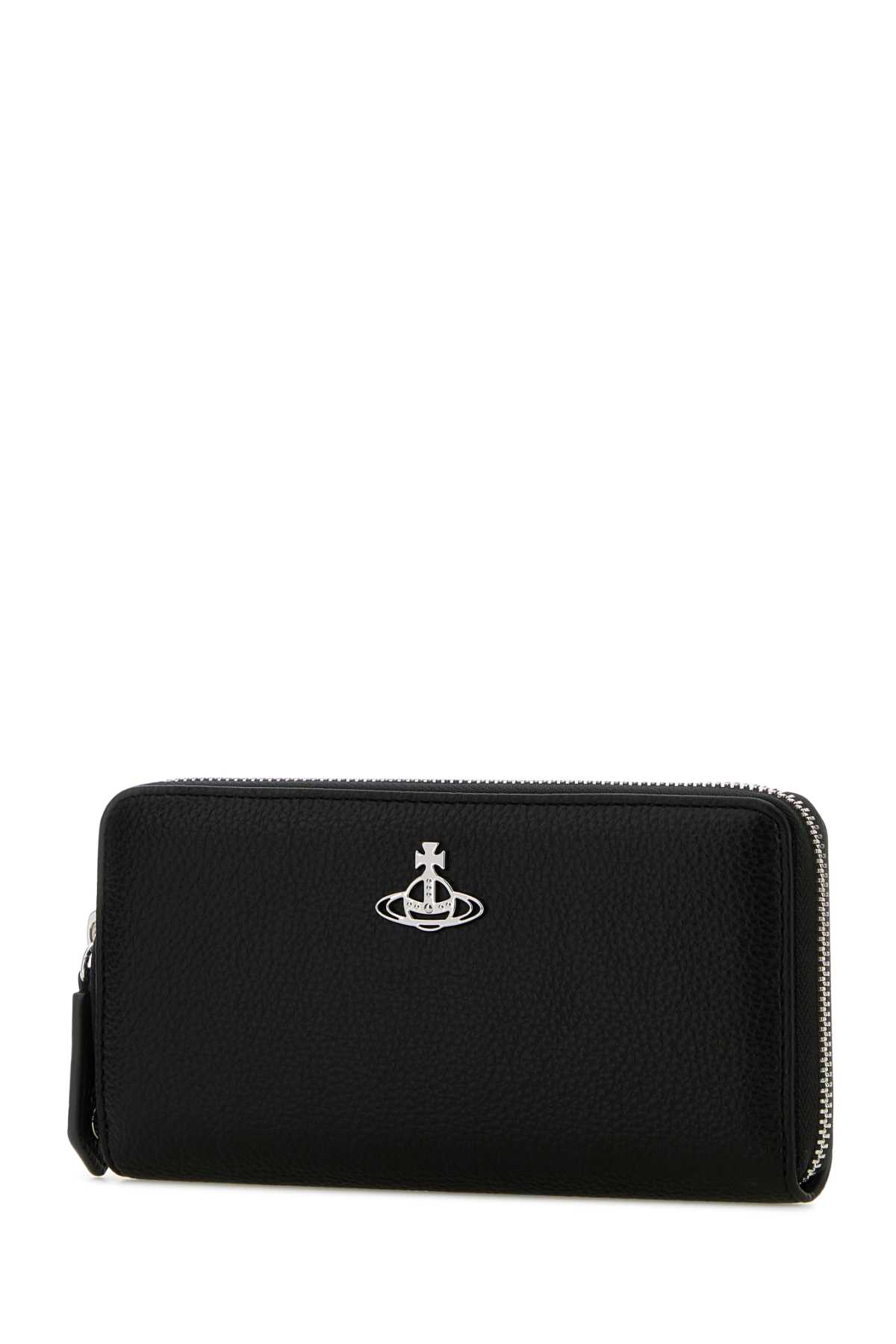 Shop Vivienne Westwood Black Synthetic Leather Wallet