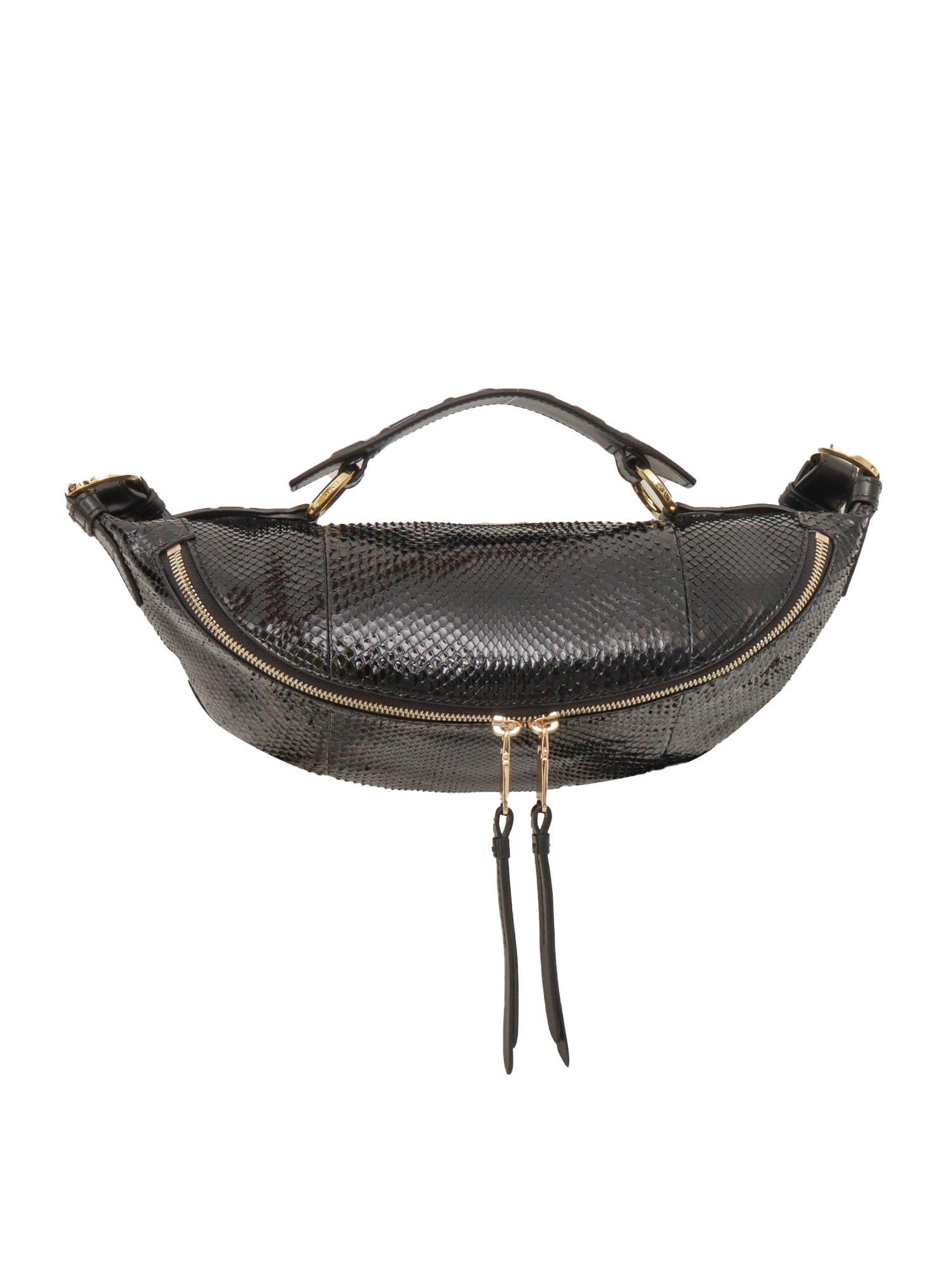 Shop Lancel Croise S Bag In Black