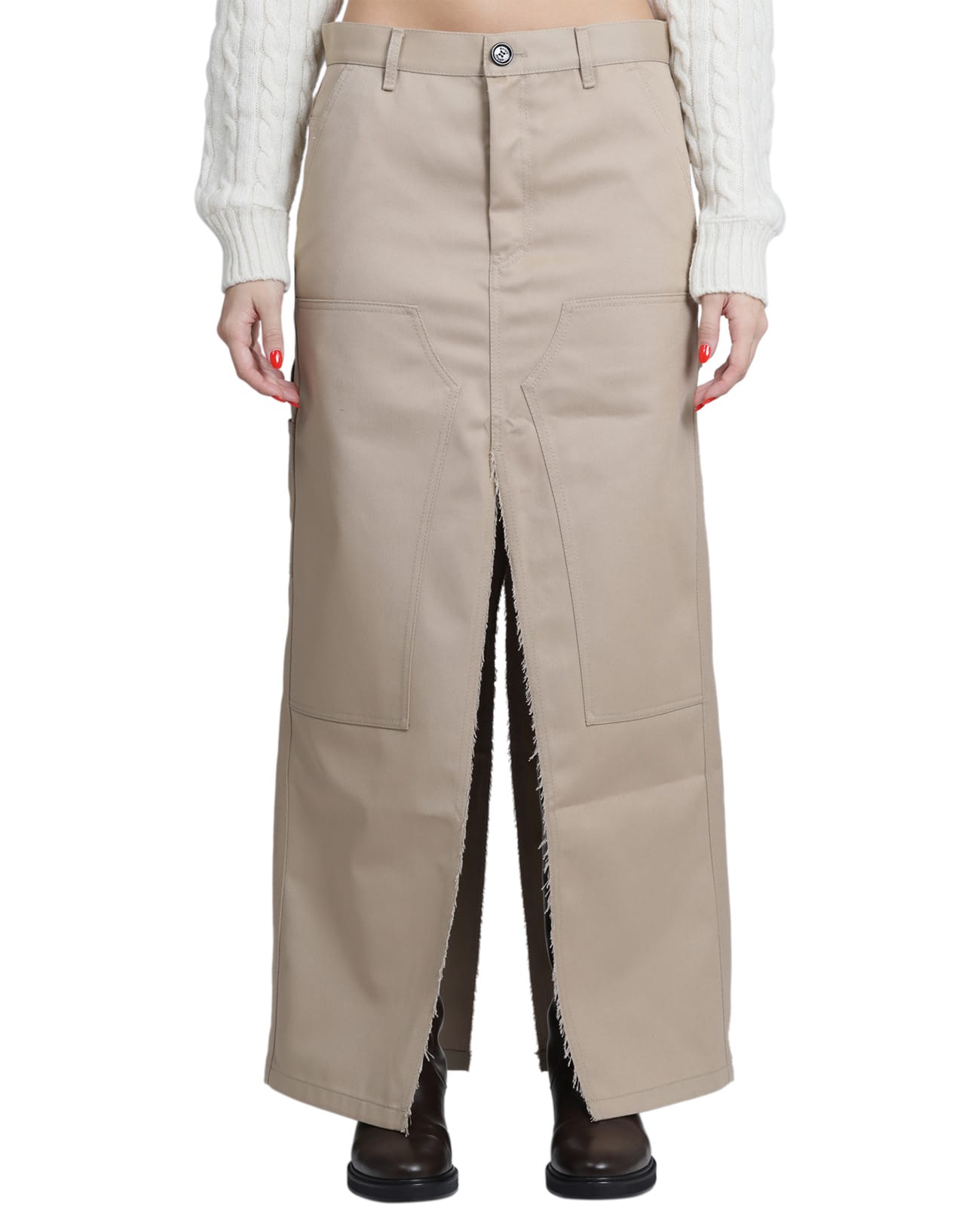 Meryll Rogge Sand Long Skirt