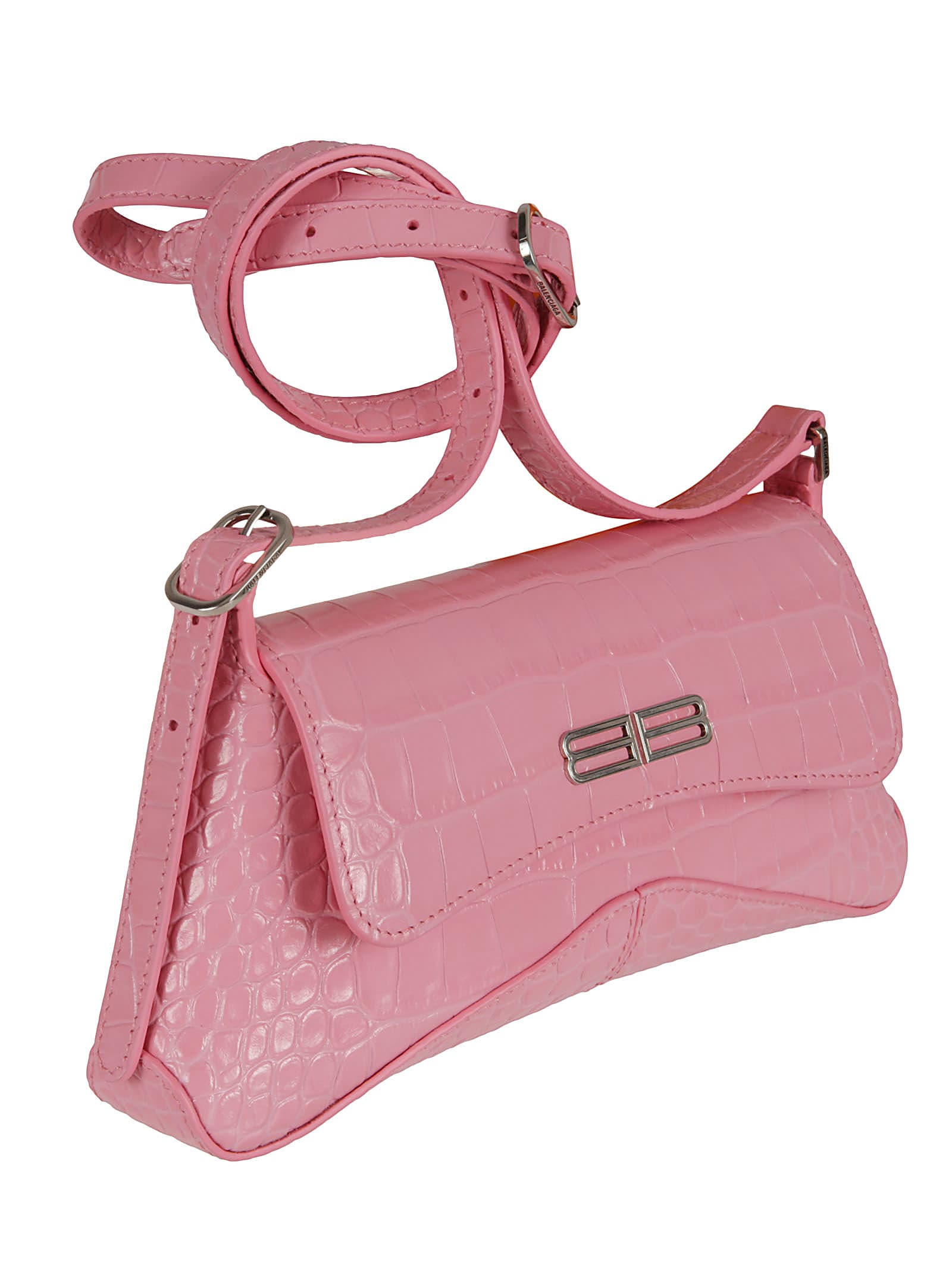 Balenciaga XX Small Flap Shoulder Bag in Sweet Pink