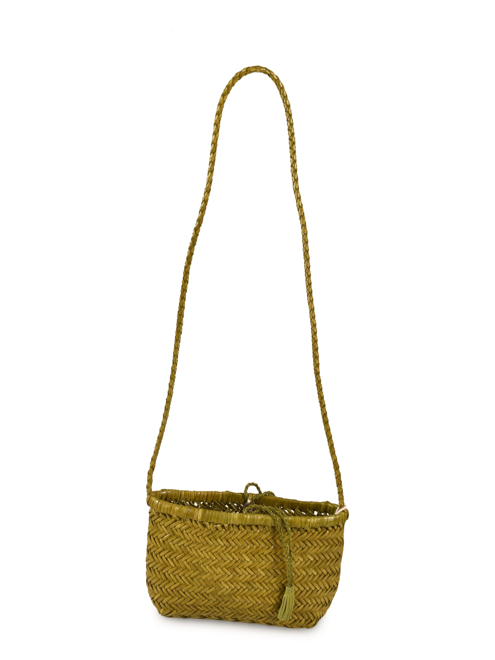 Dragon Diffusion Minsu Mini Basket Shoulder Bag In Green