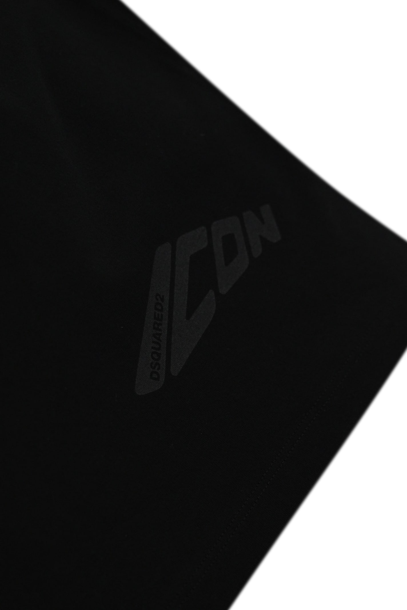 Dsquared2 Cotton T-shirt With Icon Print In Black