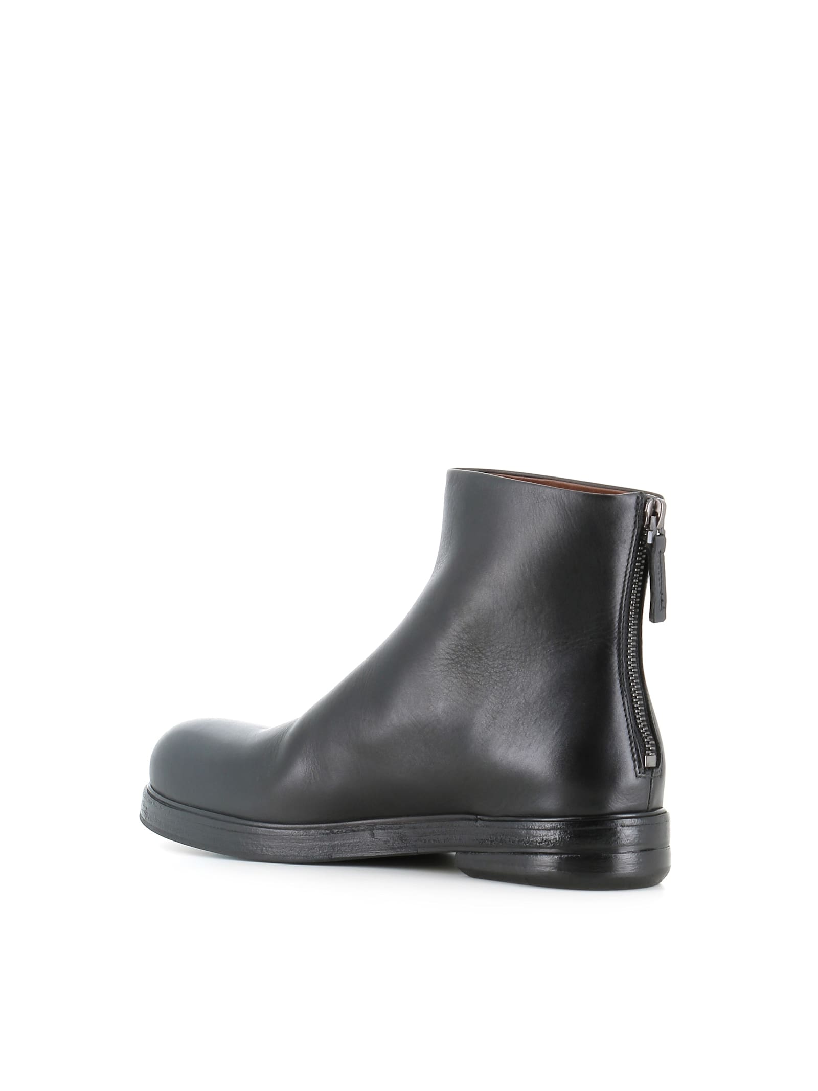 Marsèll Ankle-boot Mw7050 Zucca Zeppa In Black