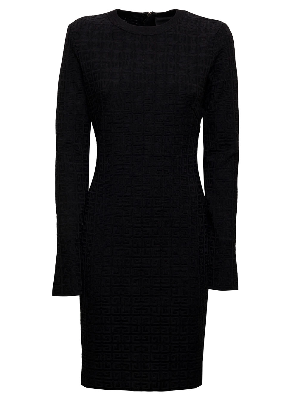 Givenchy Textured Black Dress