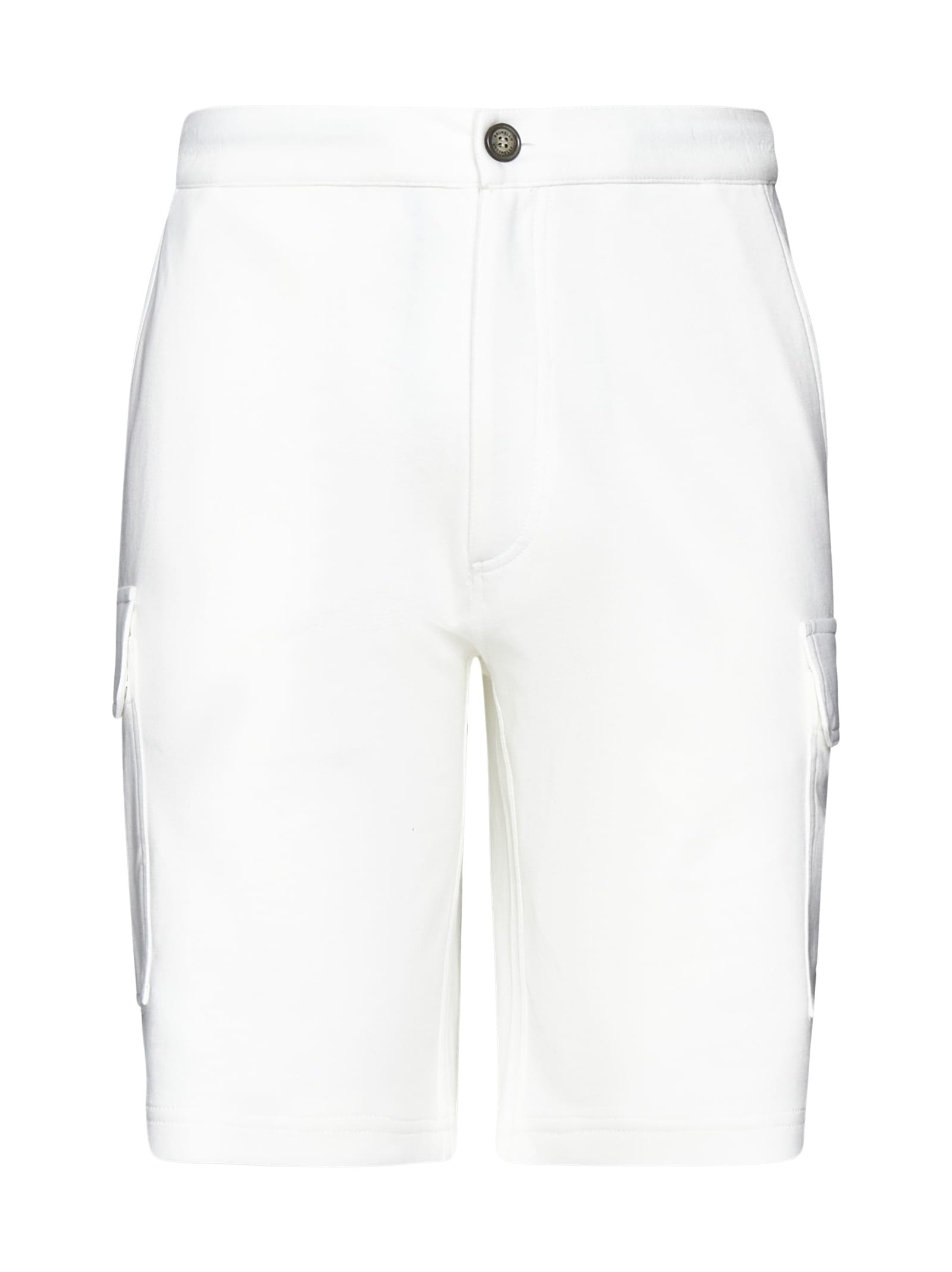 Bermuda Trousers In Light Cotton Fleece