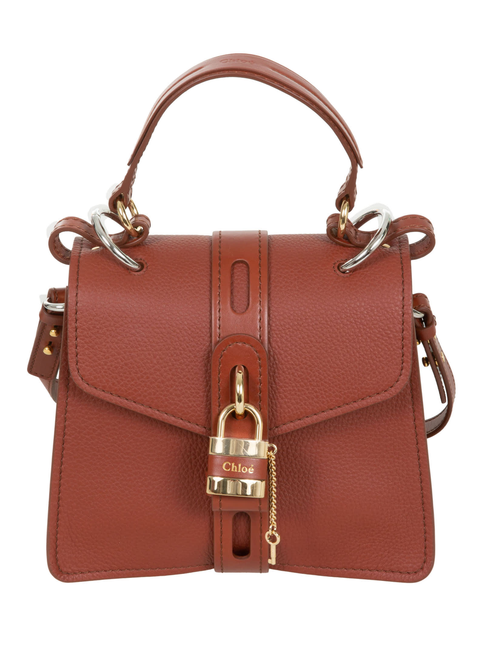 Chloé Small Day Tote In Brown
