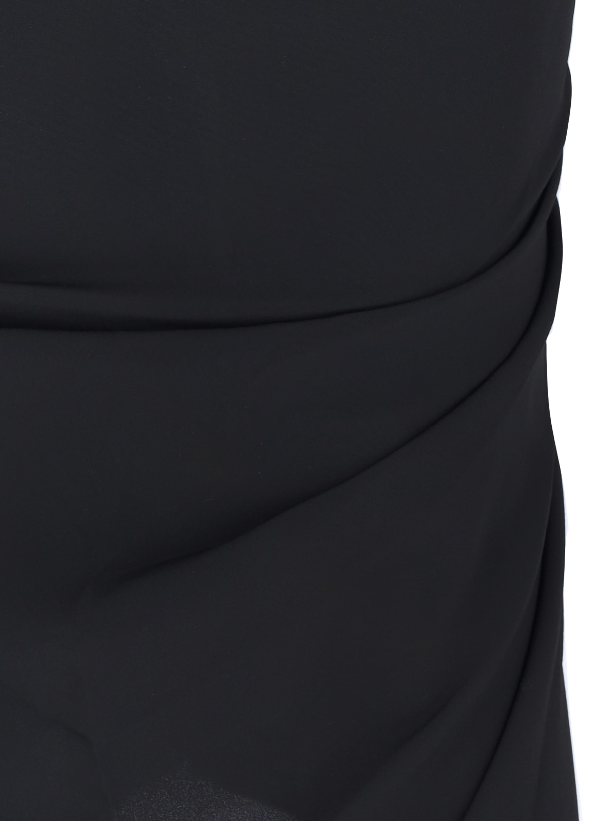 Shop Rick Owens Sheath Midi Skirt In Black