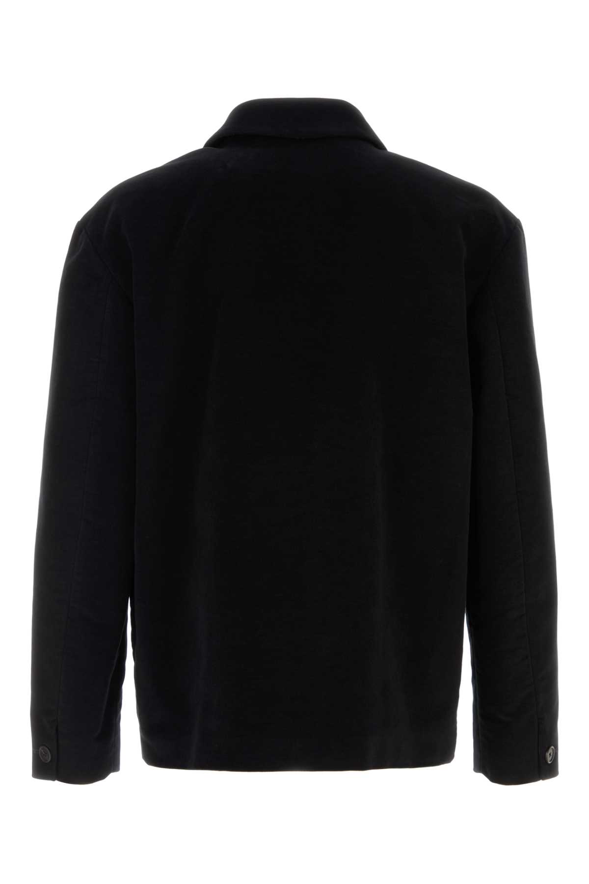 The Row Kian Blazer With Collared Design And Pockets In Black