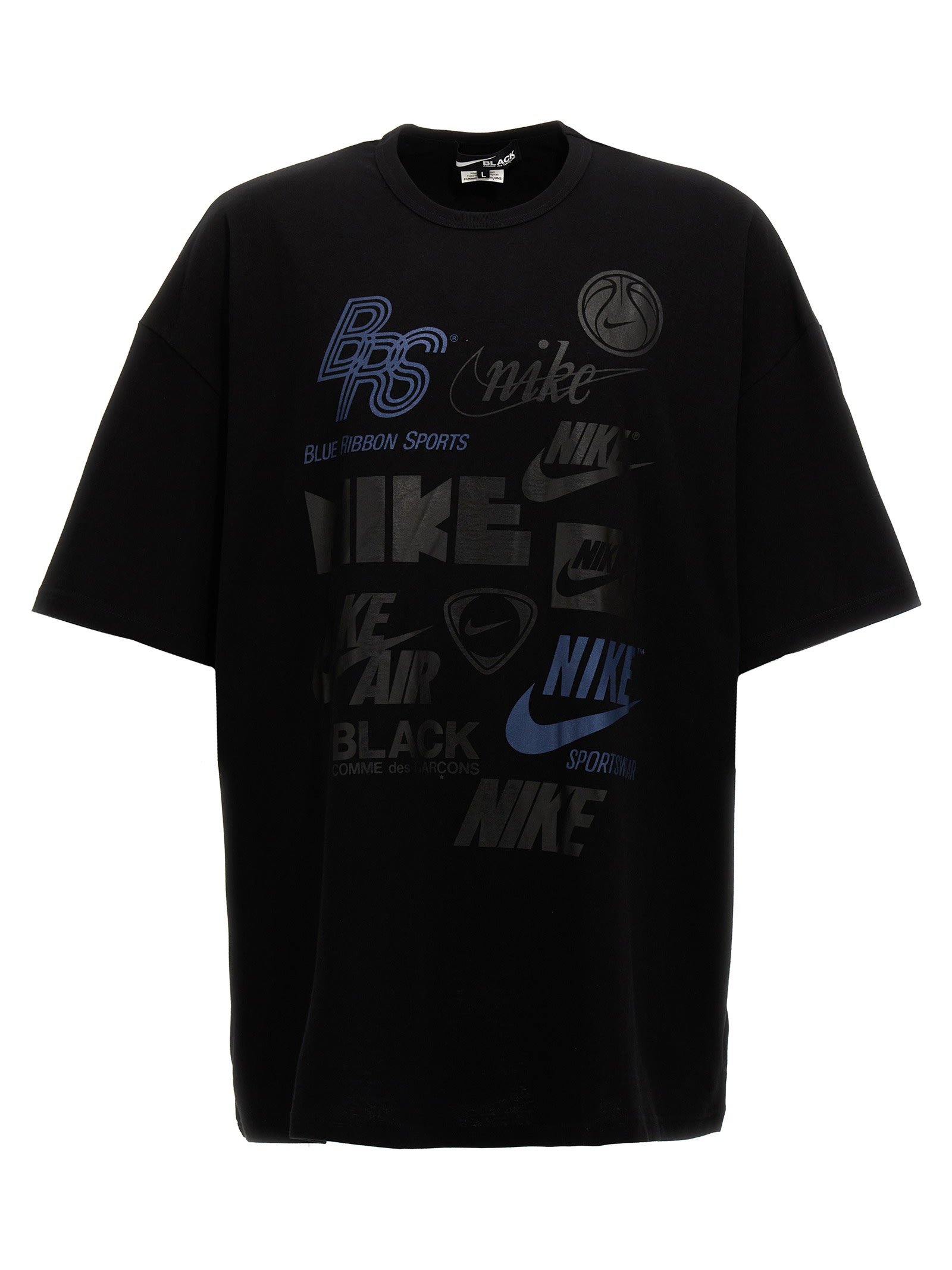 Shop Black Comme Des Garçons Comme Des Garçons Black X Nike T-shirt