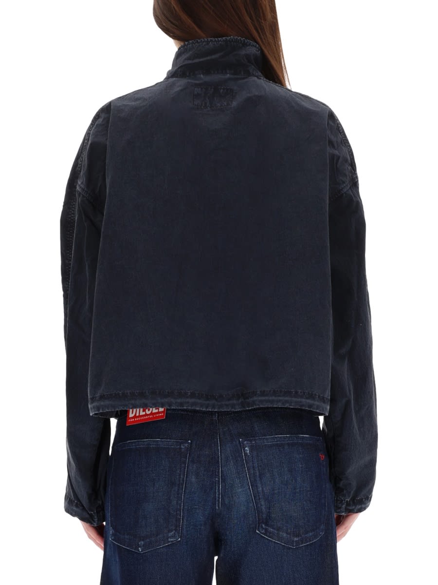 Diesel Gleamr1 Jacket In Gray