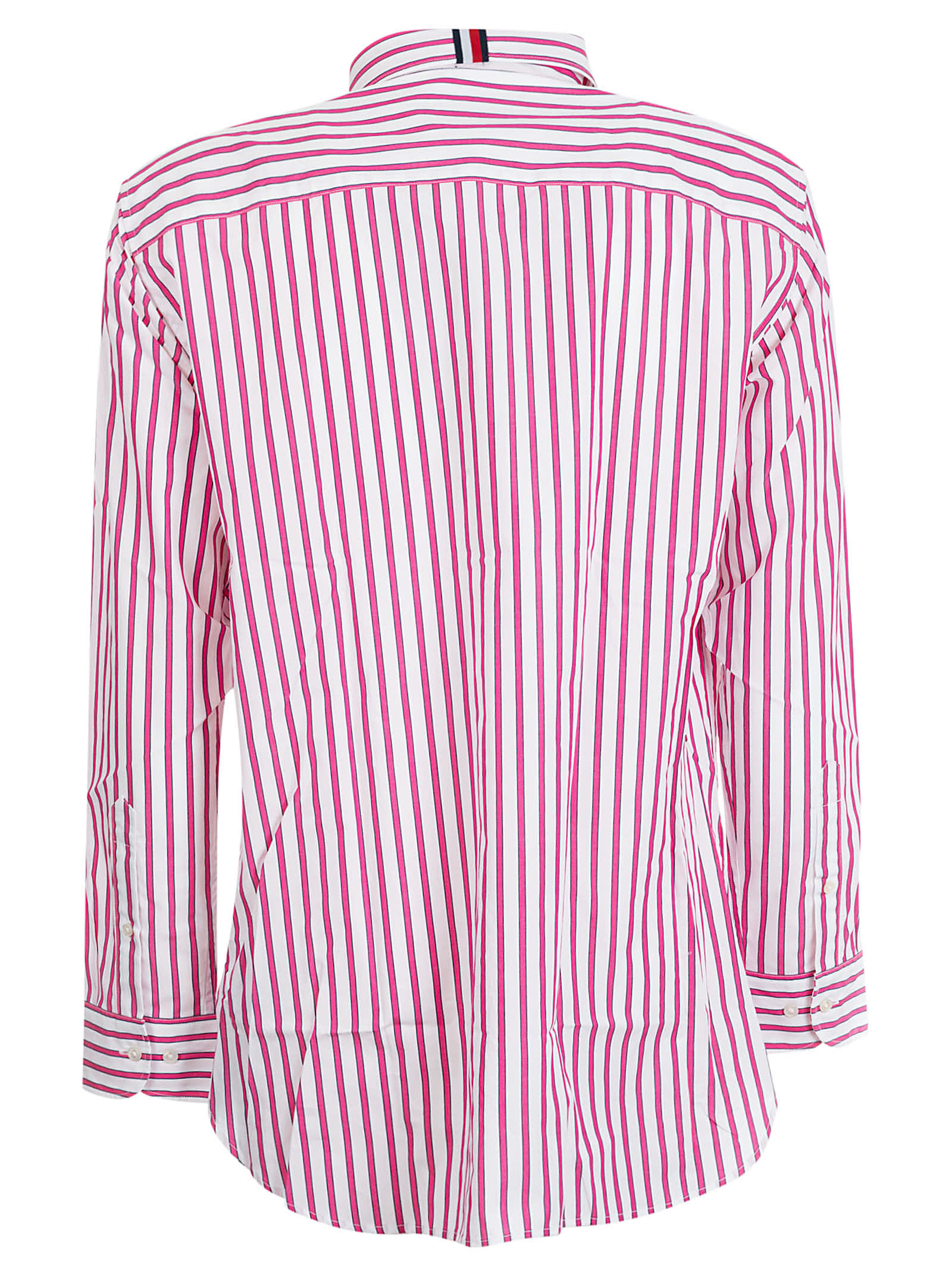 tommy hilfiger pink blouse