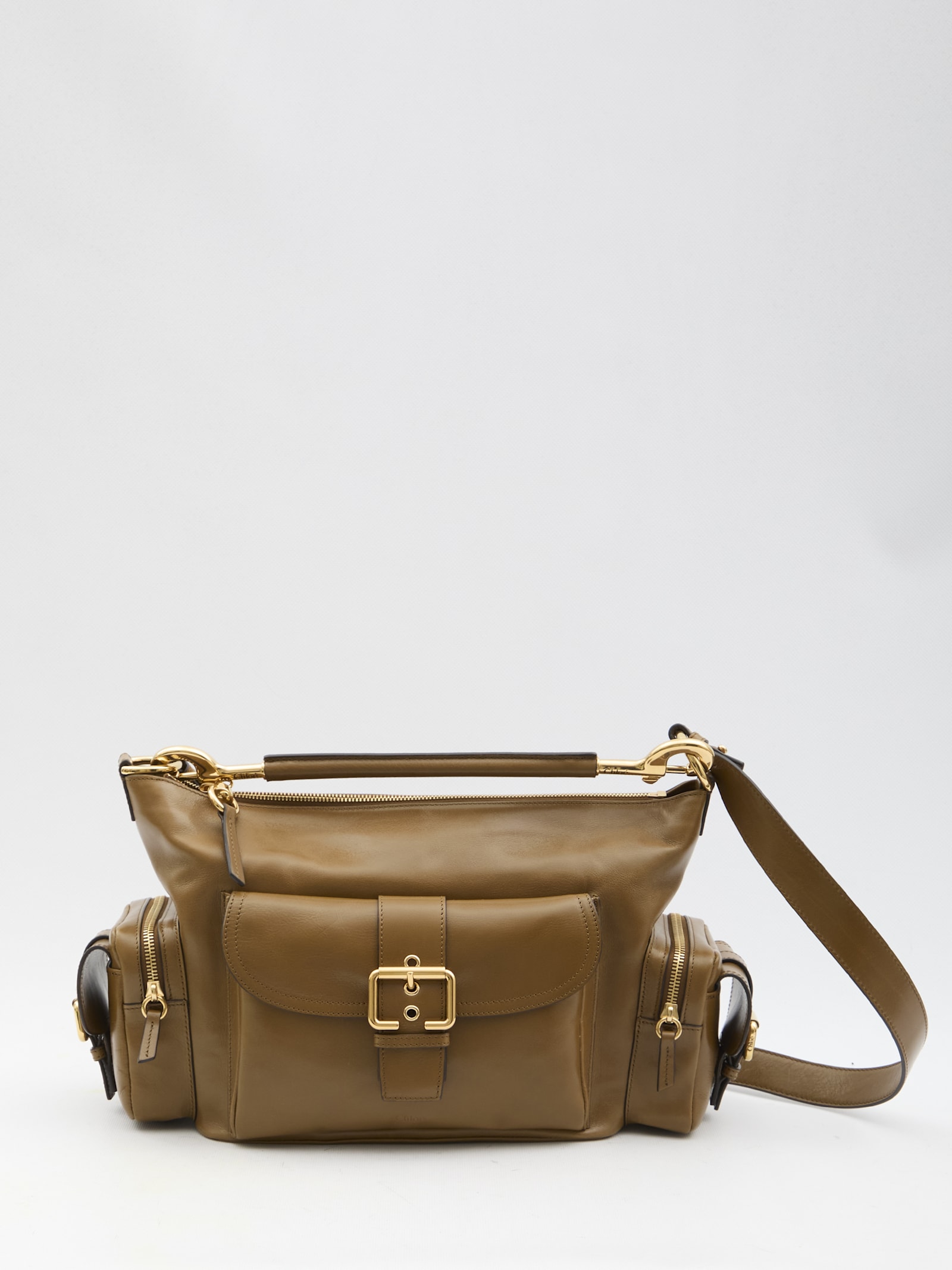 Shop Chloé Camera Bag In Green