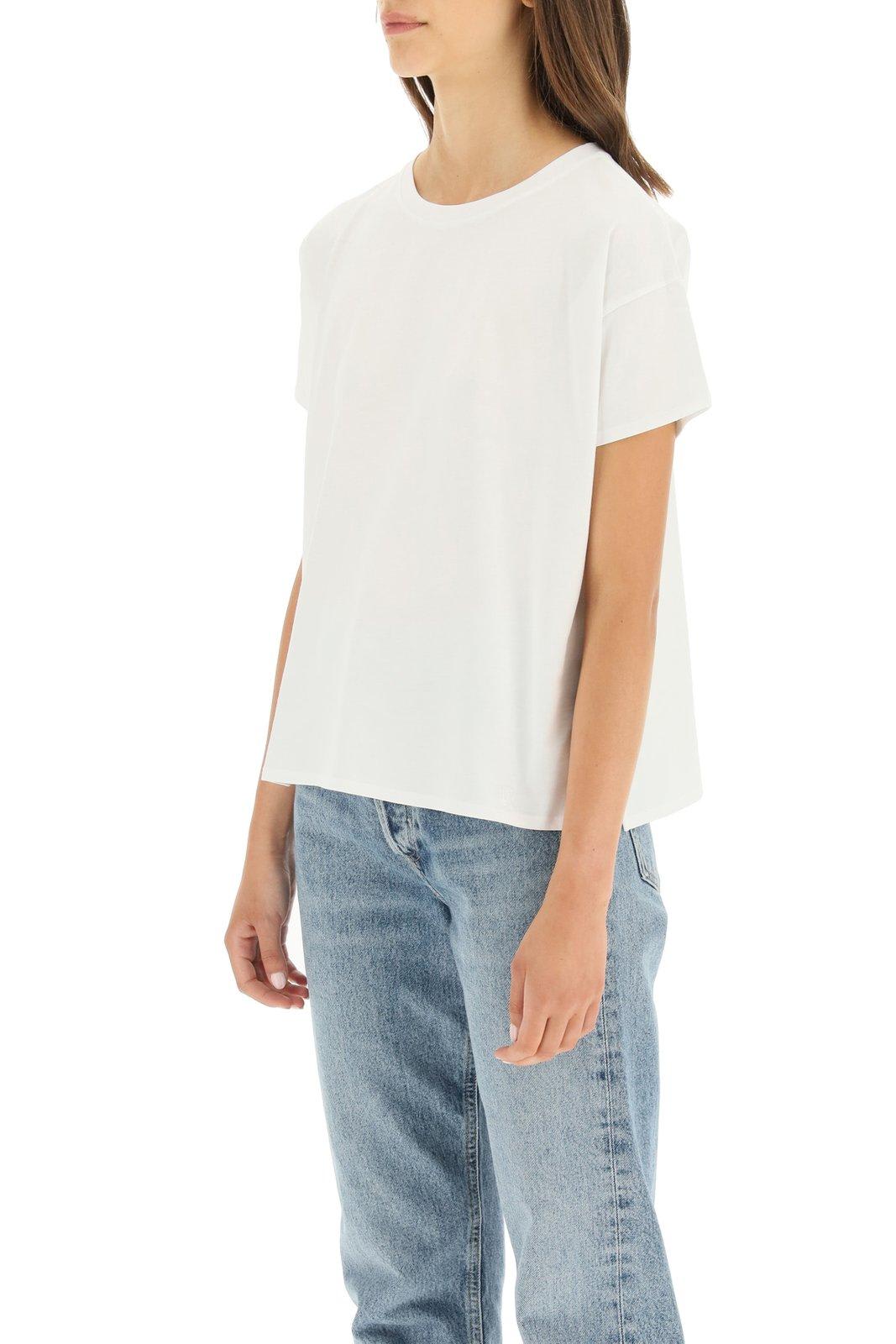LOULOU STUDIO BASILUZZO CREWNECK T-SHIRT