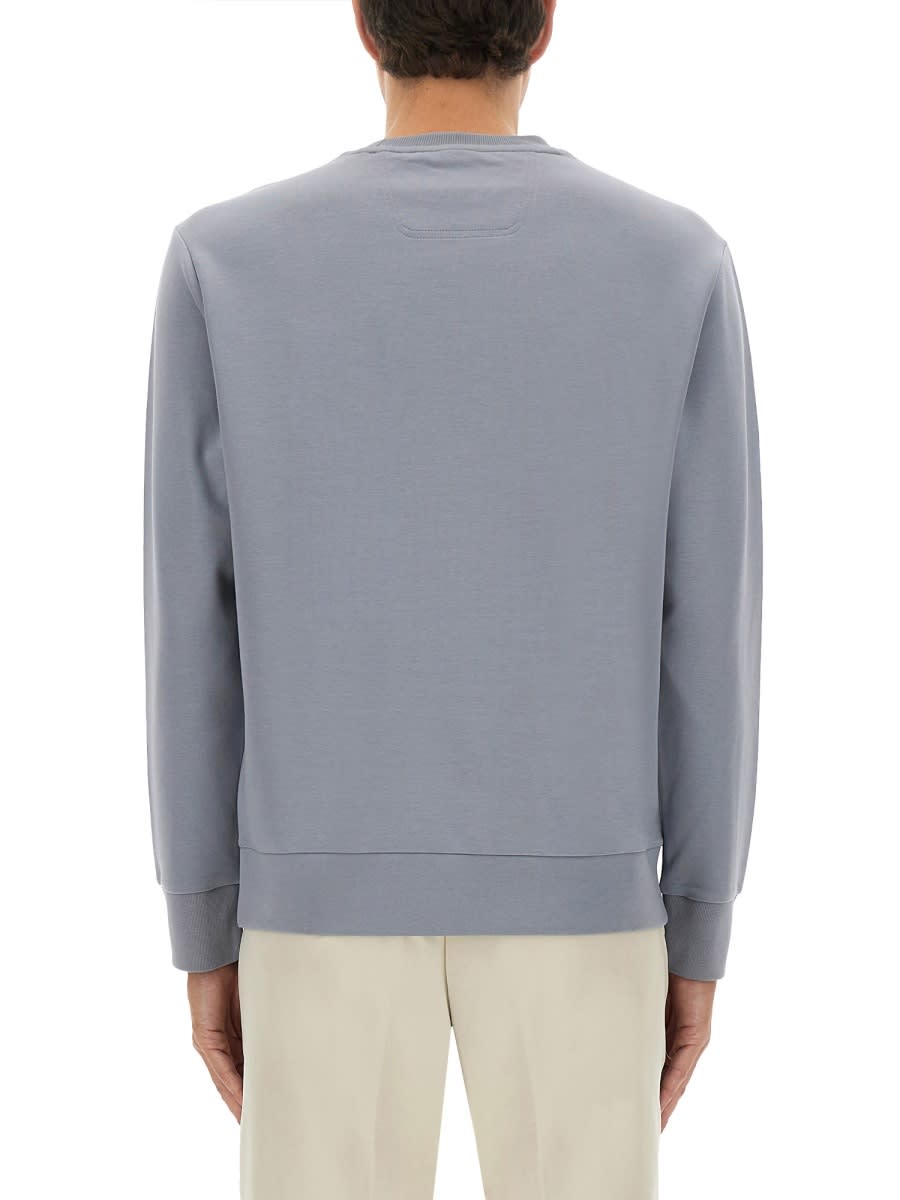 Hugo Boss Boss Sweatshirt With Logo In Gray