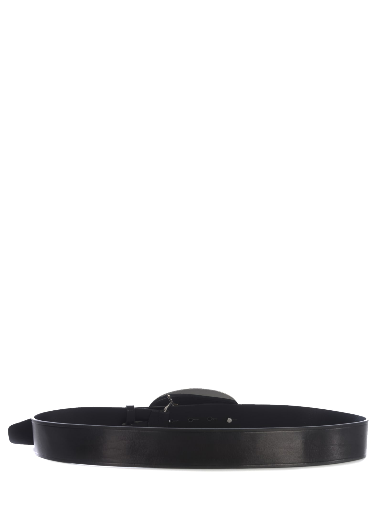 Shop Dsquared2 Belt  In Leather In Black