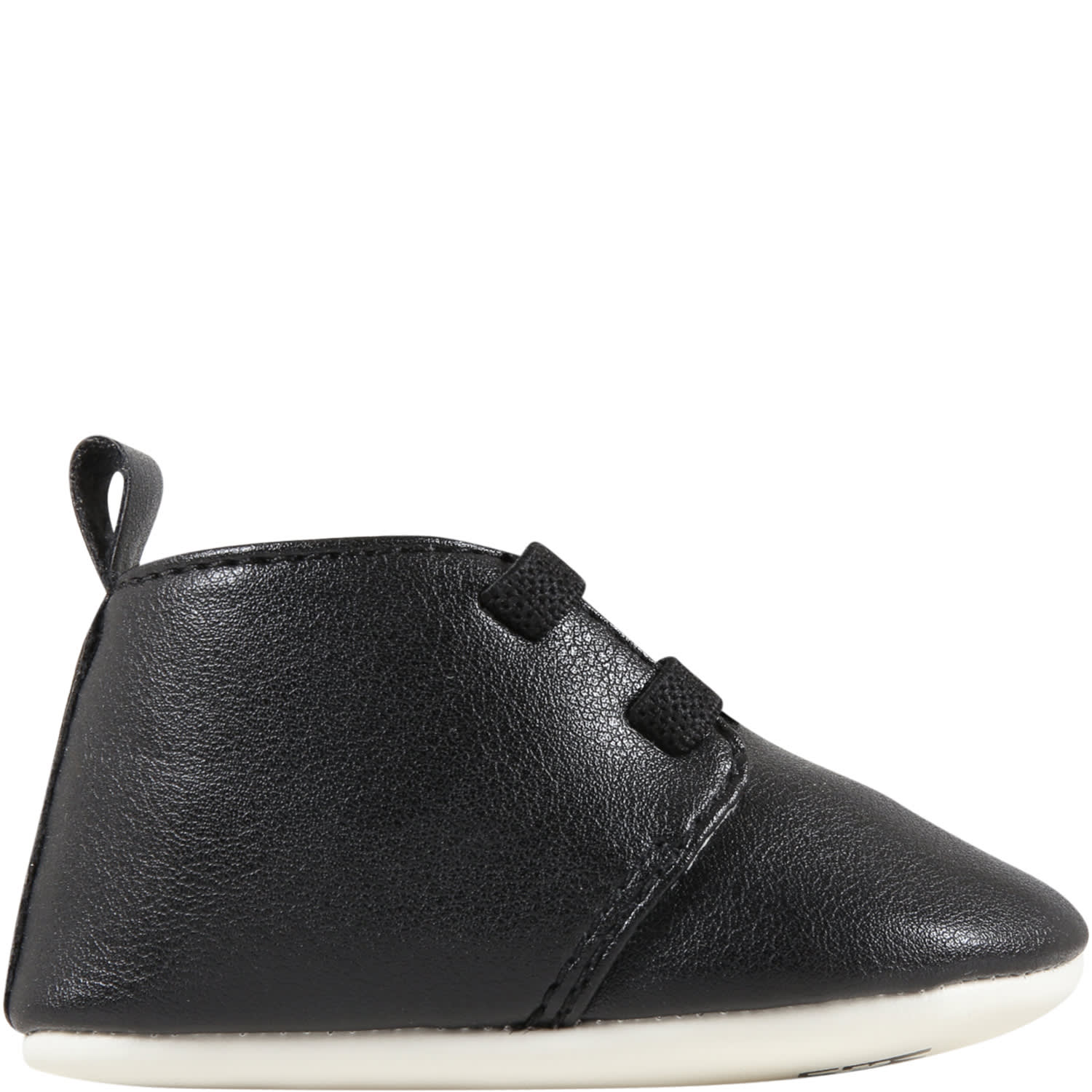 Karl Lagerfeld Kids Black Shoes For Babykids With Karl Lagerfeld