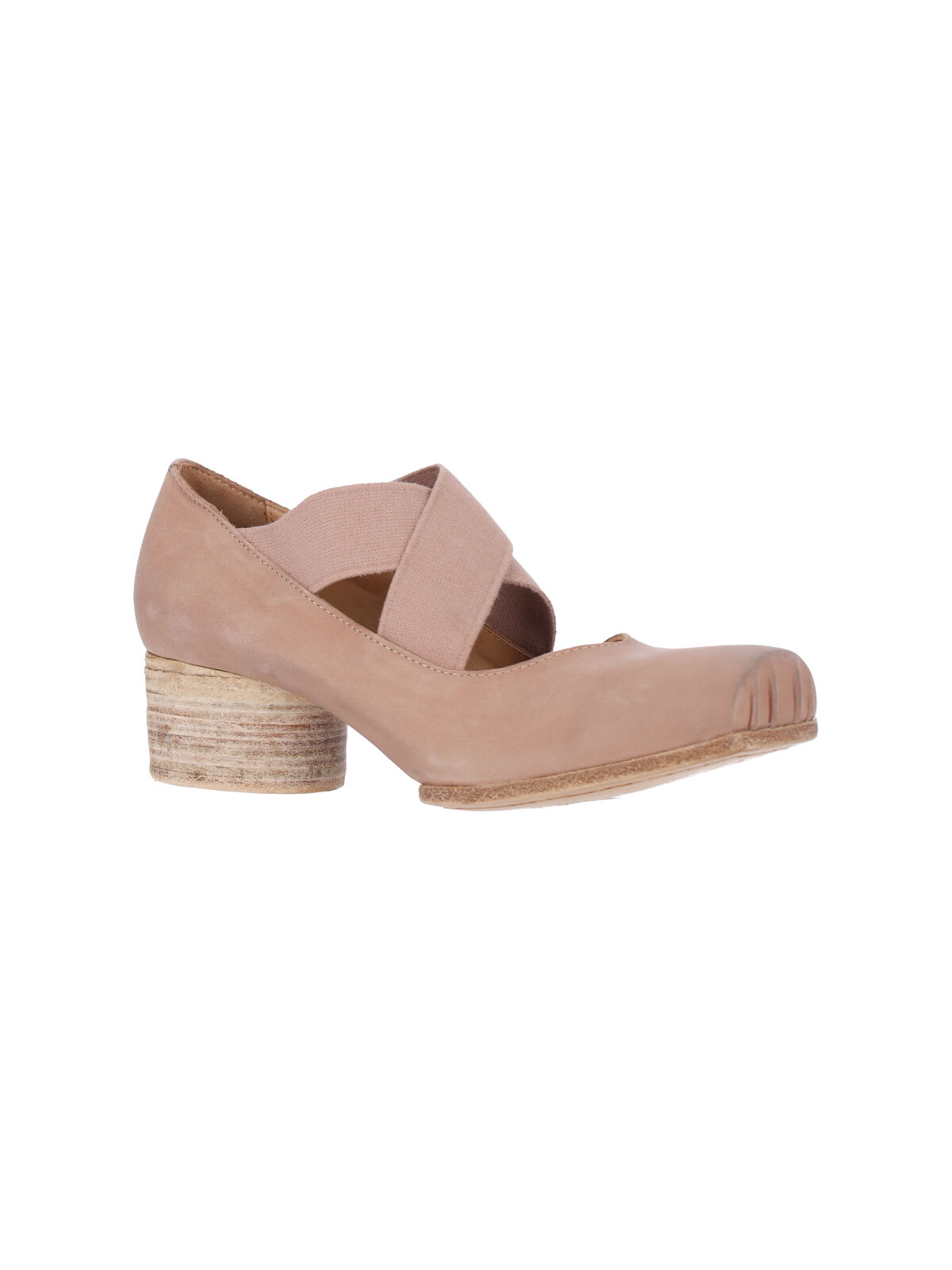 Uma Wang Rose High Ballet Pumps In Pink
