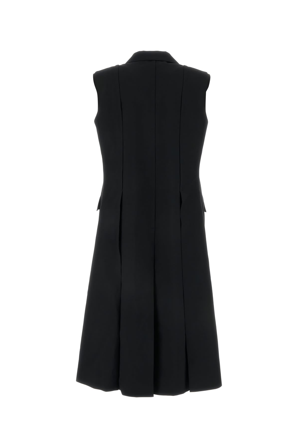 Shop Sacai Suiting Long Vest In Black