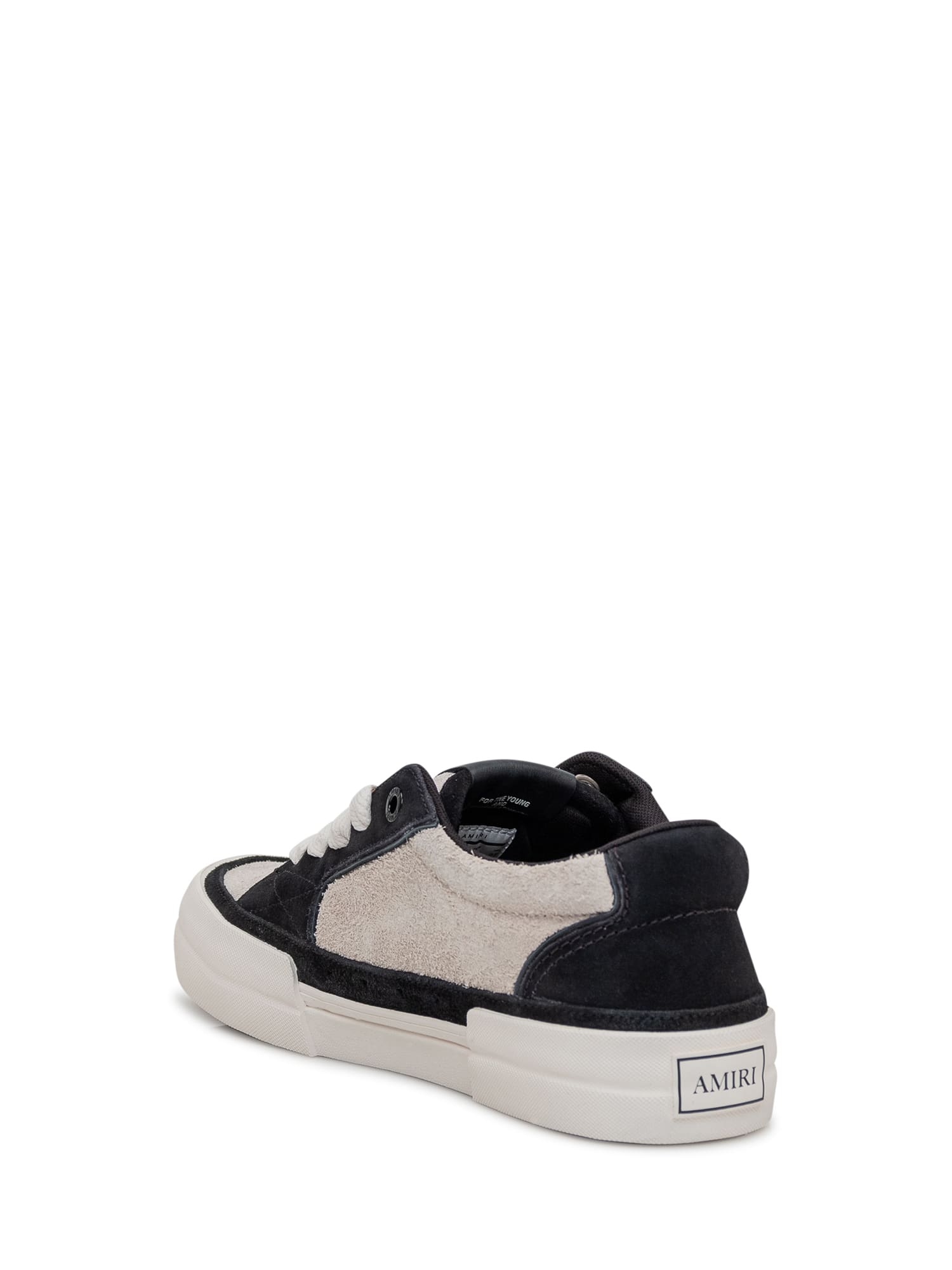 Shop Amiri Sunset Skate Low Sneaker In Birch Black