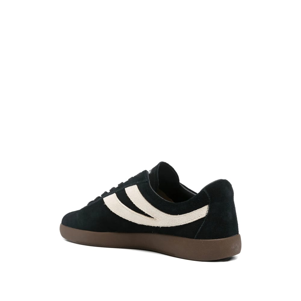 Superga Panelled Sneakers In Black