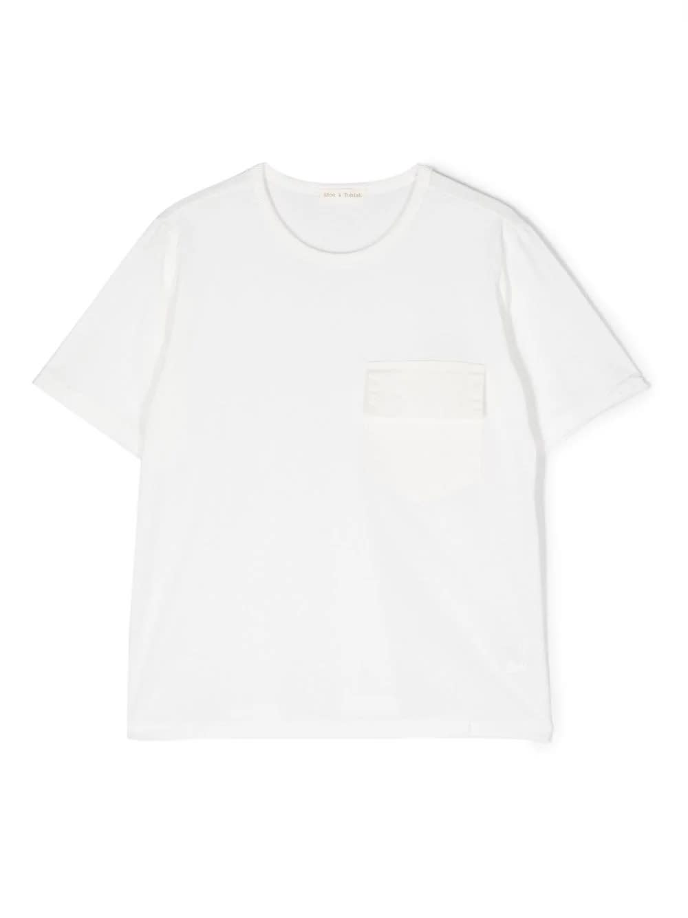 Zhoe &amp; Tobiah Kids' T-shirt Bianca In White