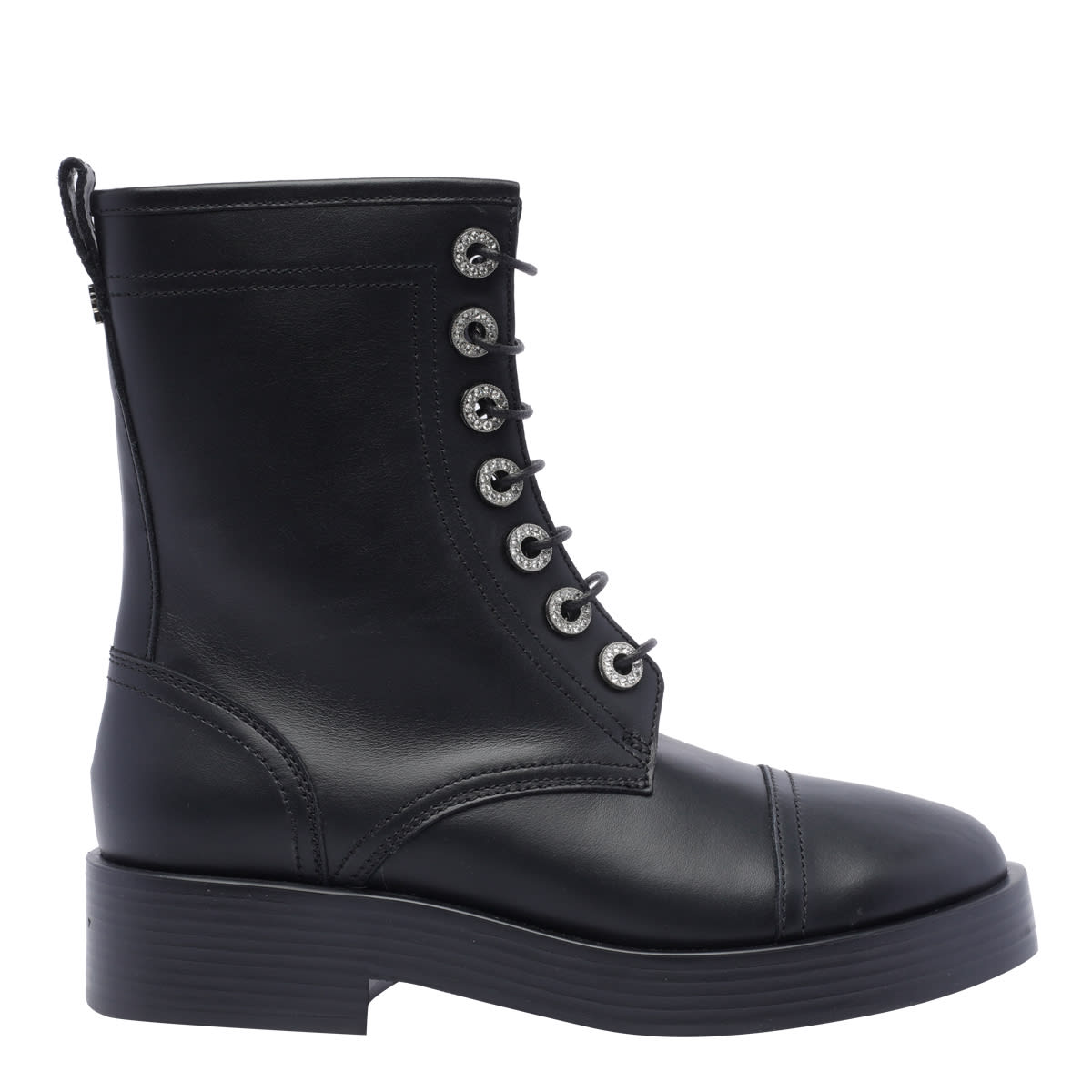 Shop Casadei Biker Boots In Black