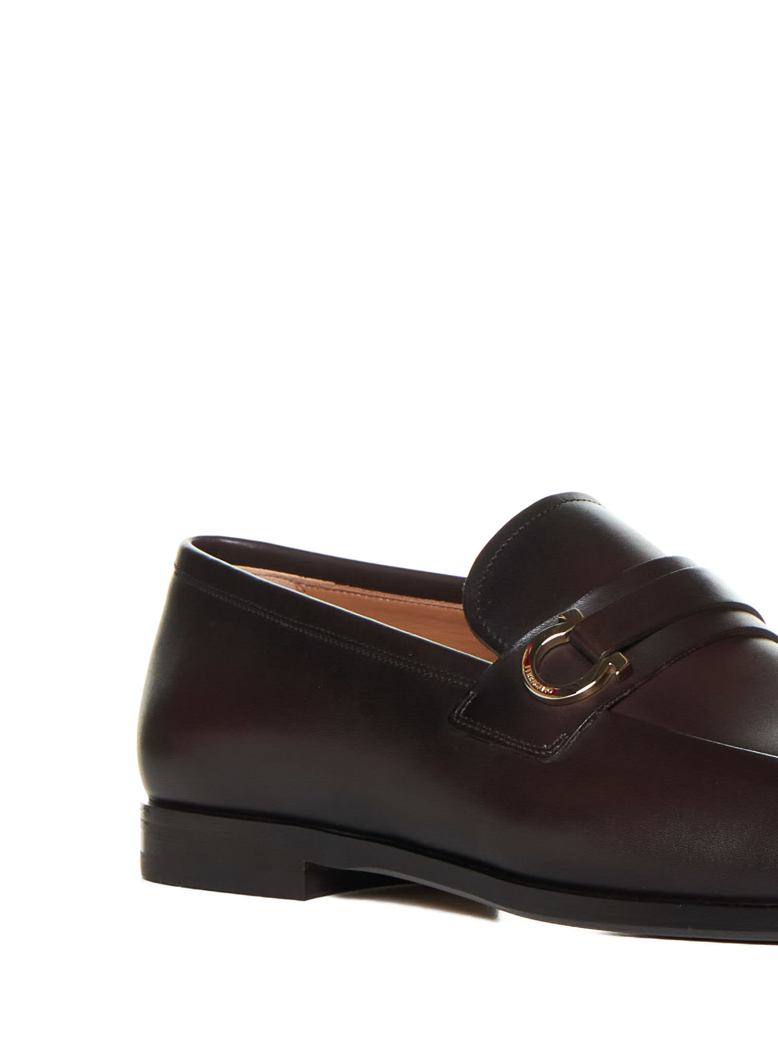 Shop Ferragamo Loafers In T.moro || New Biscotto || New