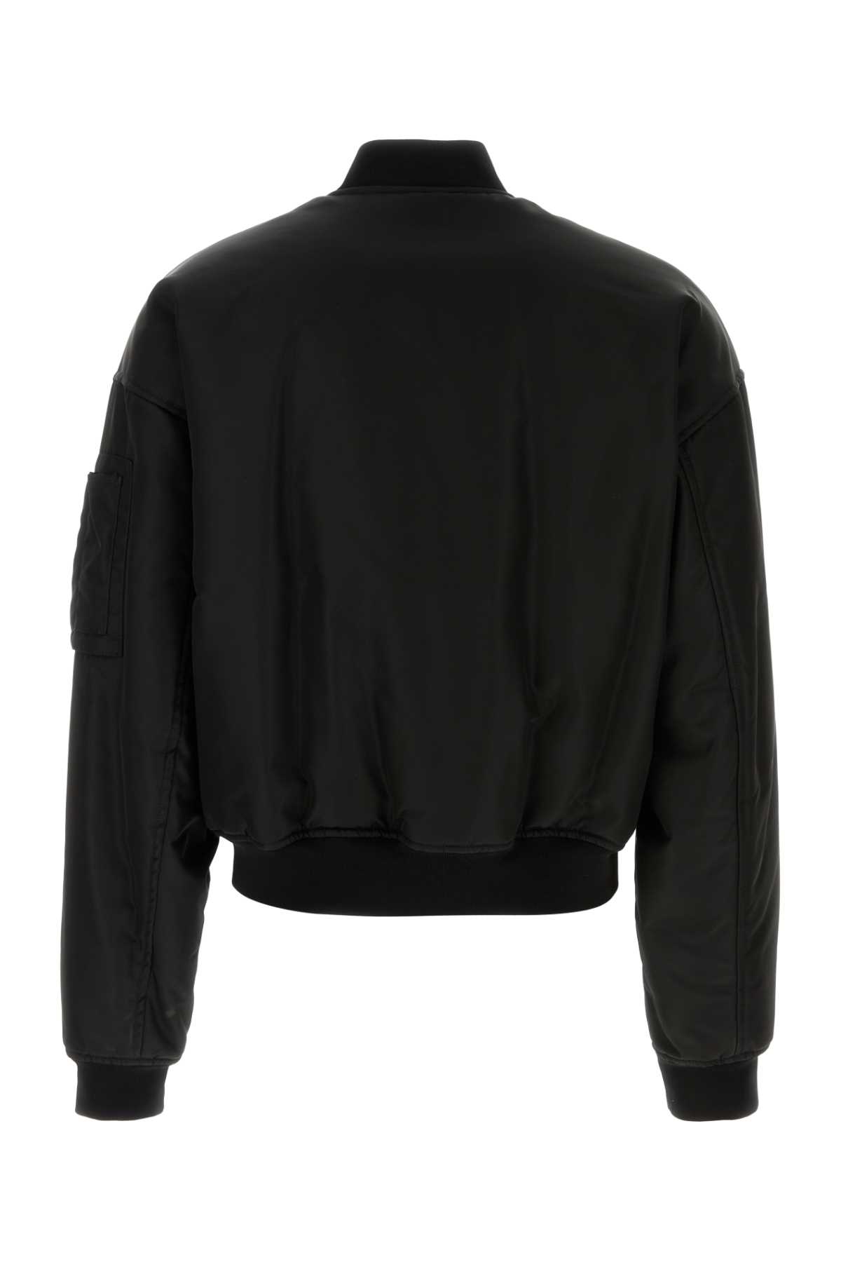 Shop Dsquared2 Black Nylon 80 S Bomber Jacket